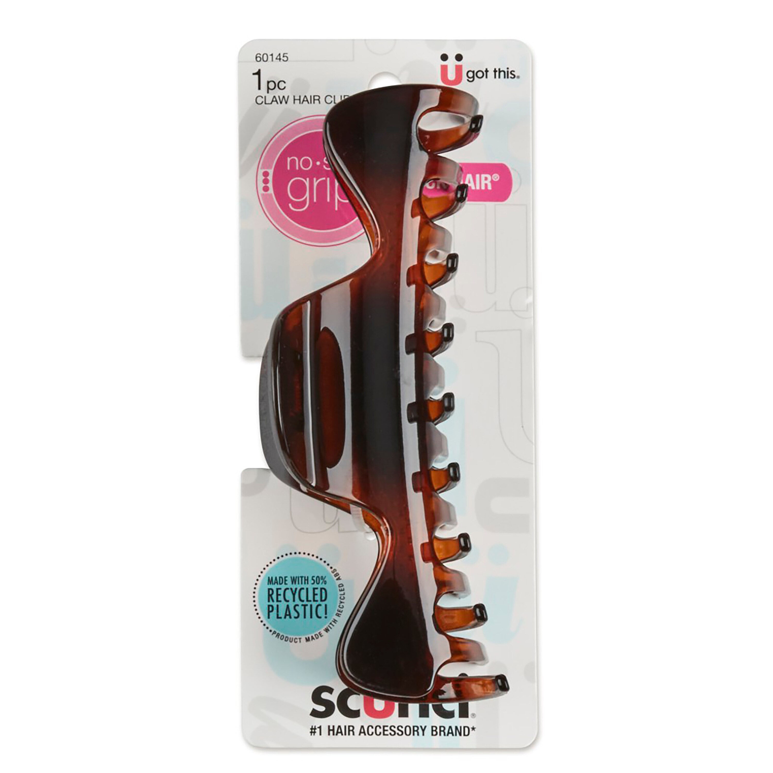 Scunci No-Slip Grip Mega Clip 1pk