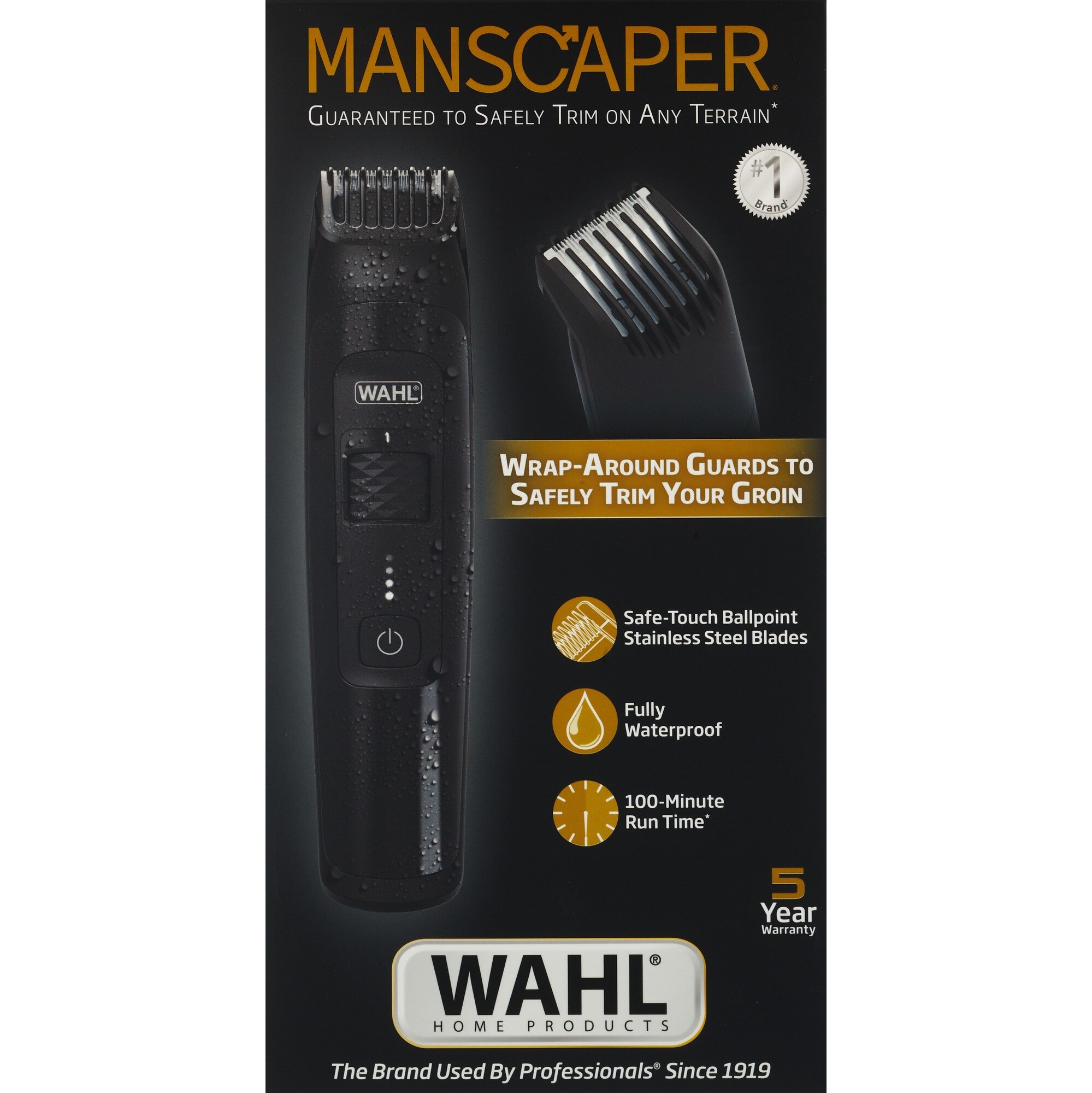 Wahl Manscaper Waterproof Body Groomer