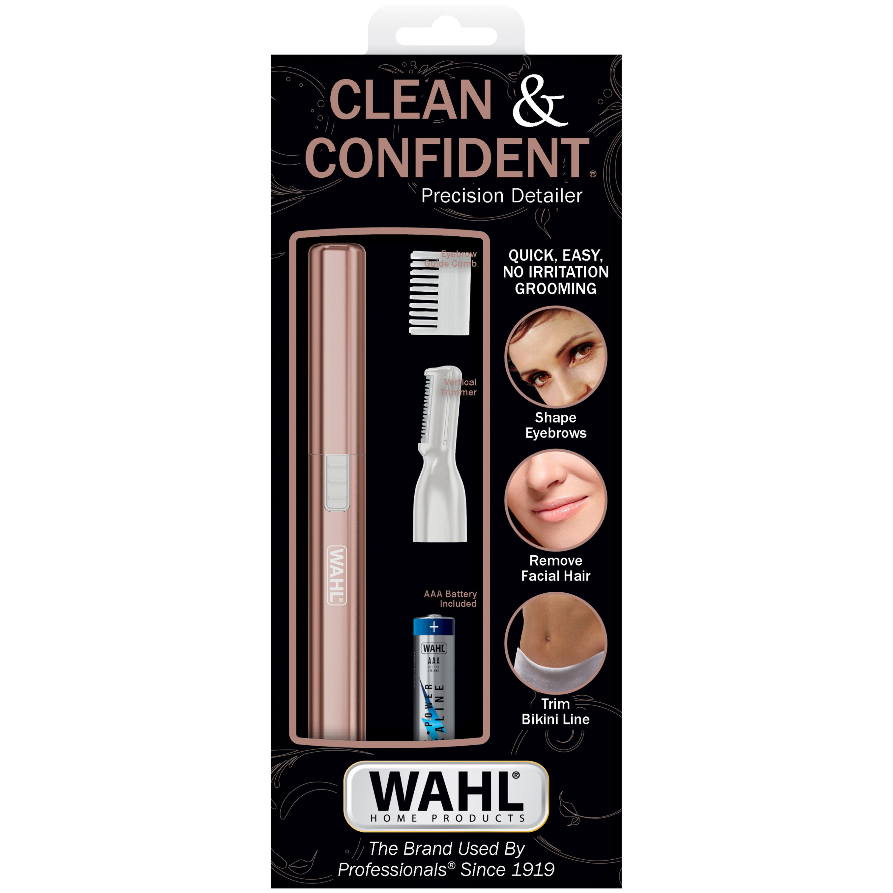 Wahl Clean & Confident Ladies Precision Detail Trimmer