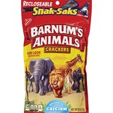 Barnum's Animal Crackers, Recloseable Snak-Saks, 8 oz, thumbnail image 1 of 2