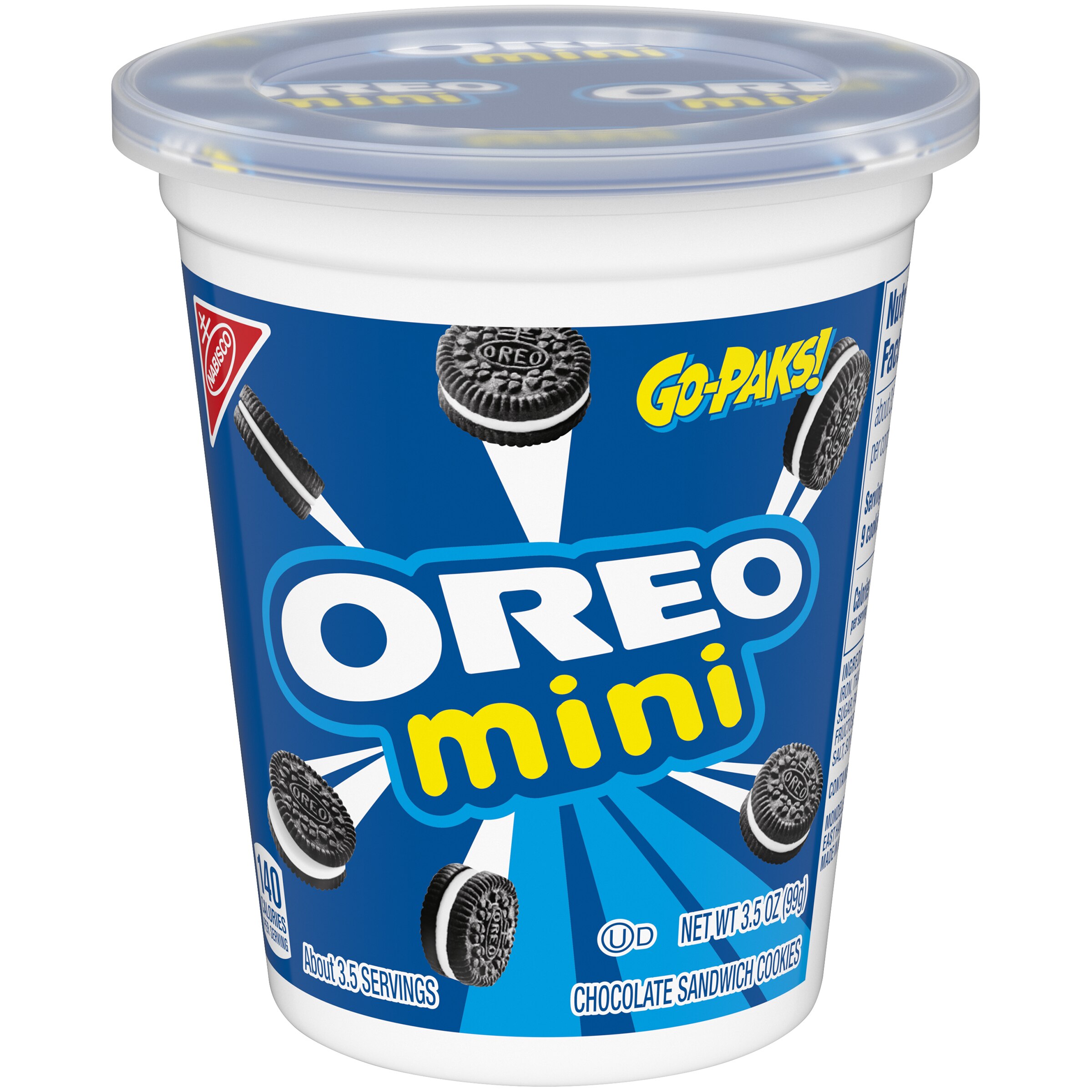 OREO Mini Bite Size Go-Paks, 3.5 oz