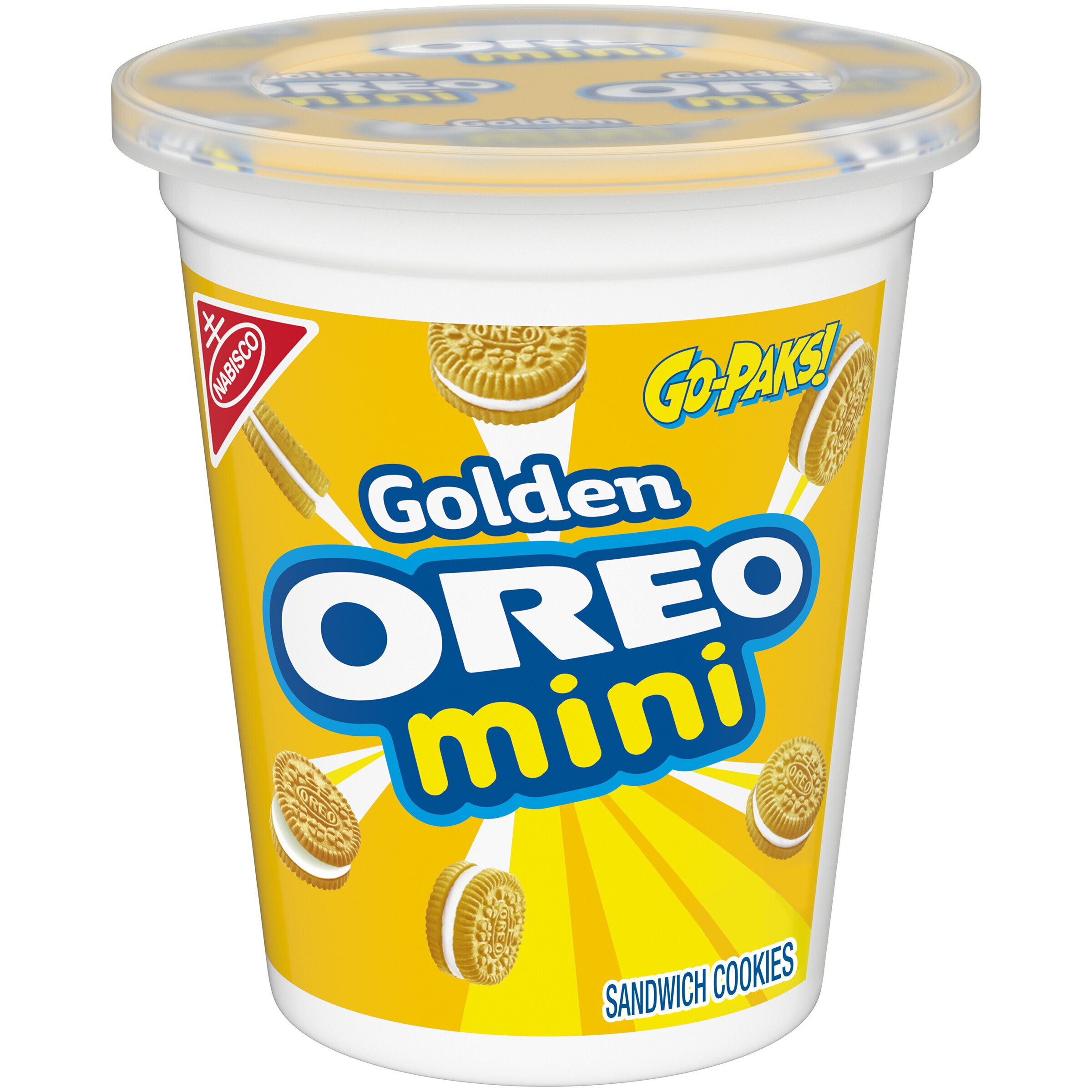 OREO Mini Golden Bite Size Go-Paks, 3.5 oz