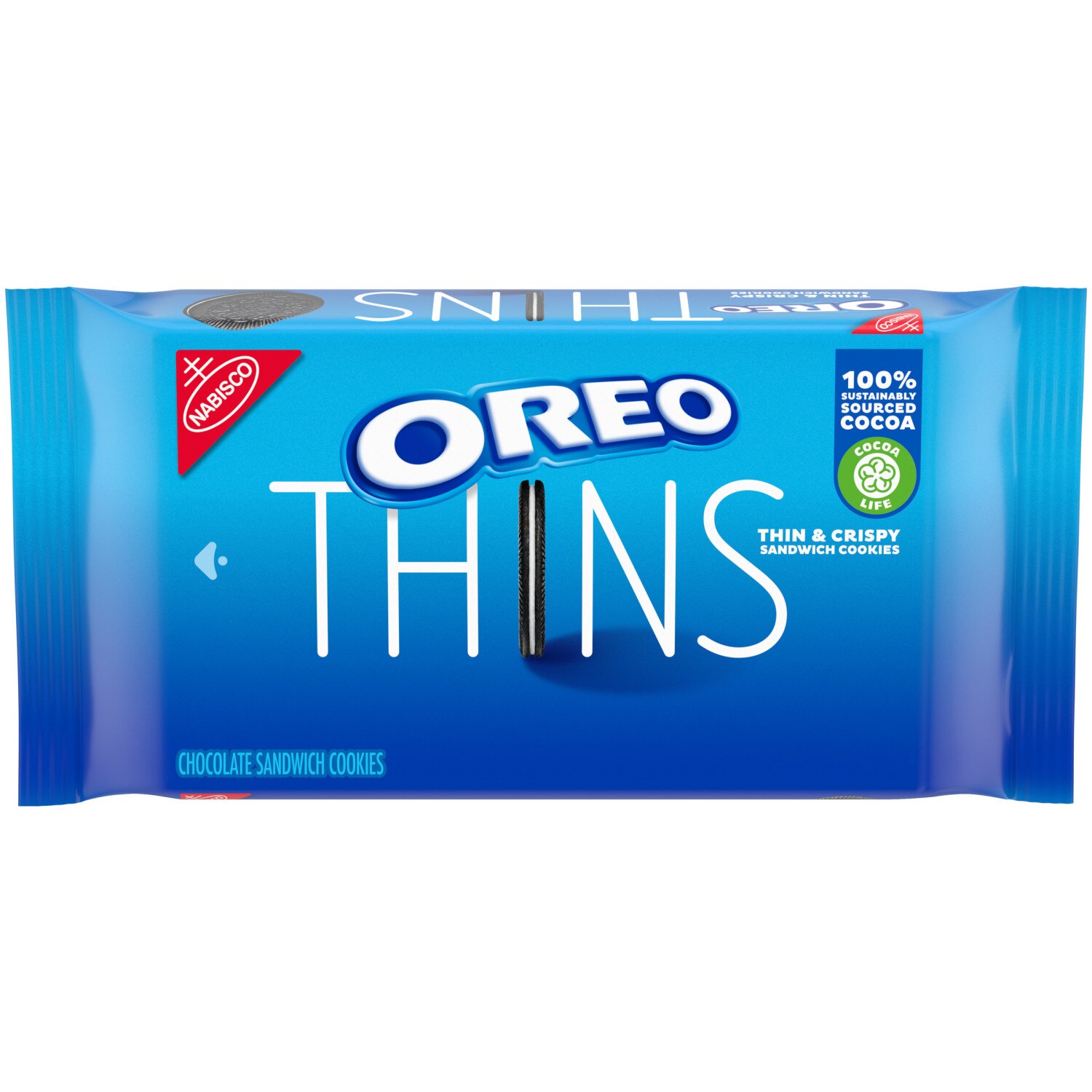 OREO Thins Chocolate Sandwich Cookies, 10.1 oz