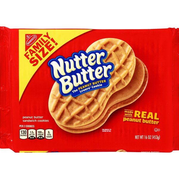 Nabisco Nutter Butter, 16 oz