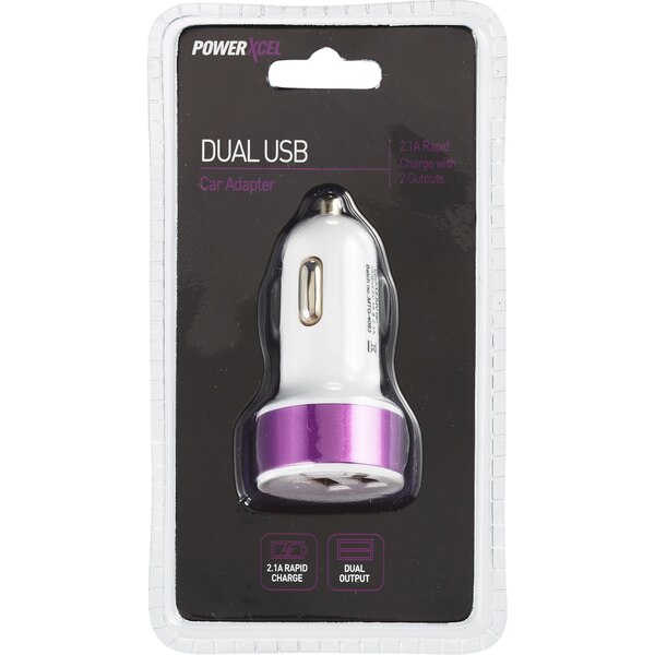 PowerXcel Dual USB Car Adapter