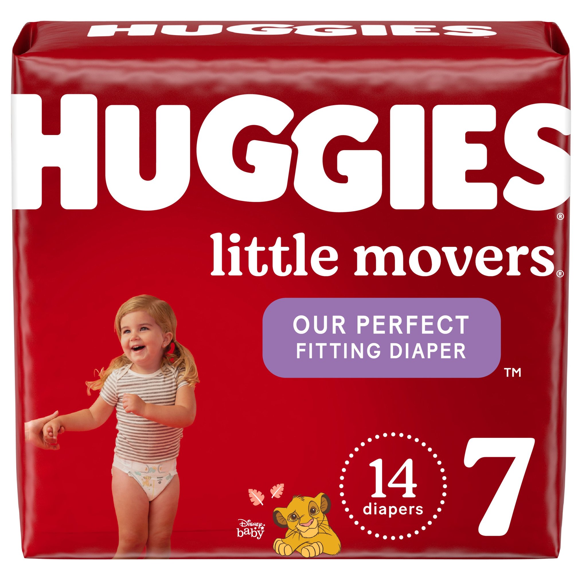 Huggies Little Movers Baby Diapers