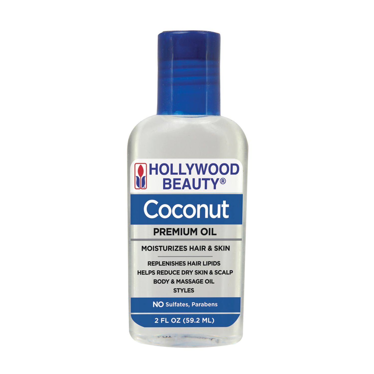 Hollywood Beauty Coconut Oil, 2 OZ