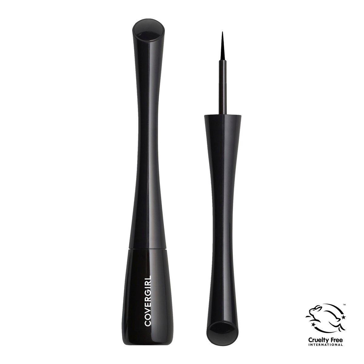 Covergirl Get In Line Liquid Eyeliner, Black Vinyl