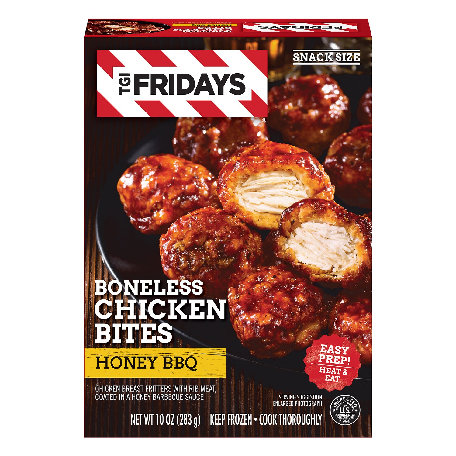 TGI Fridays Honey BBQ Boneless Chicken Bites, 10 OZ