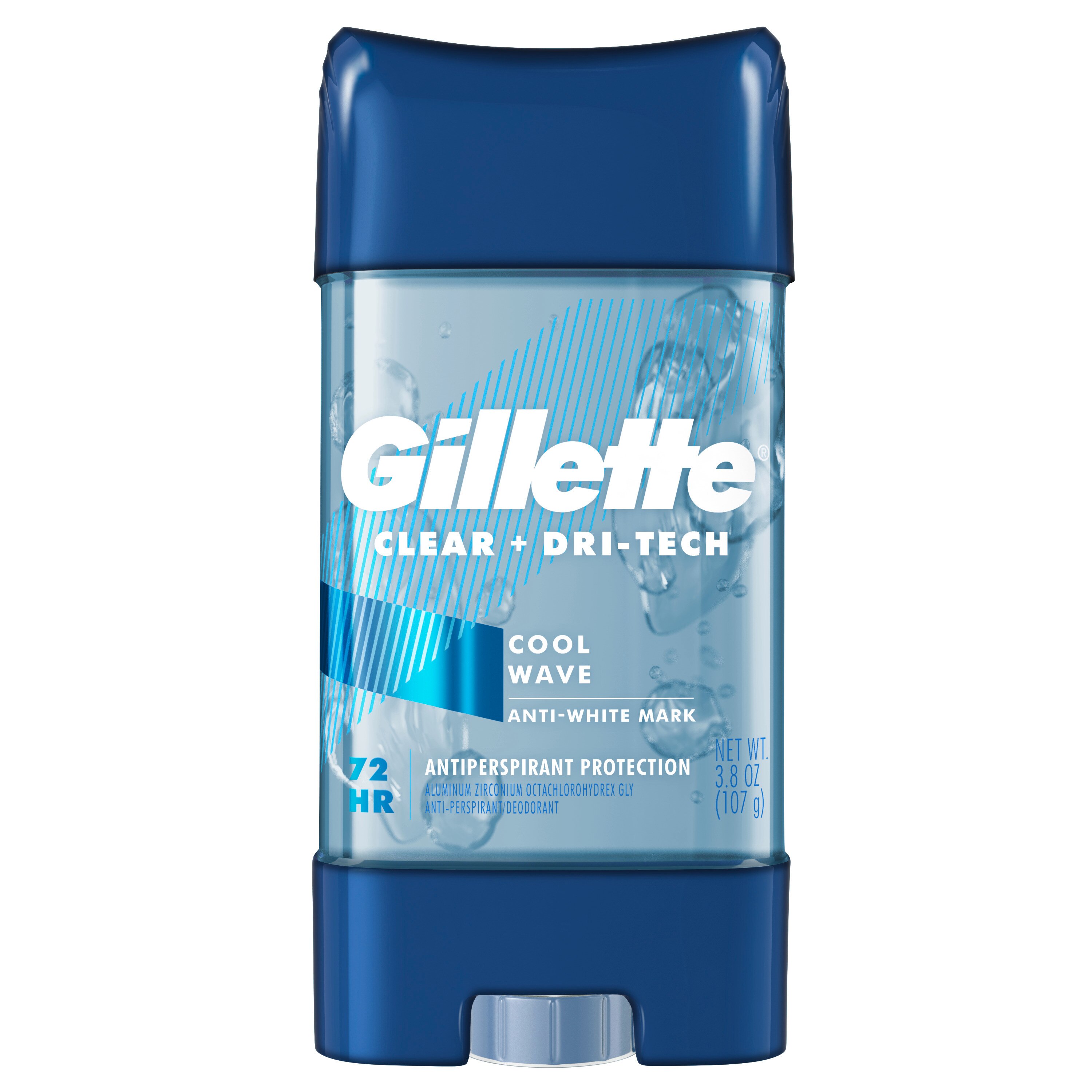 Gillette Clear Gel Antiperspirant & Deodorant Cool Wave, 3.8 OZ