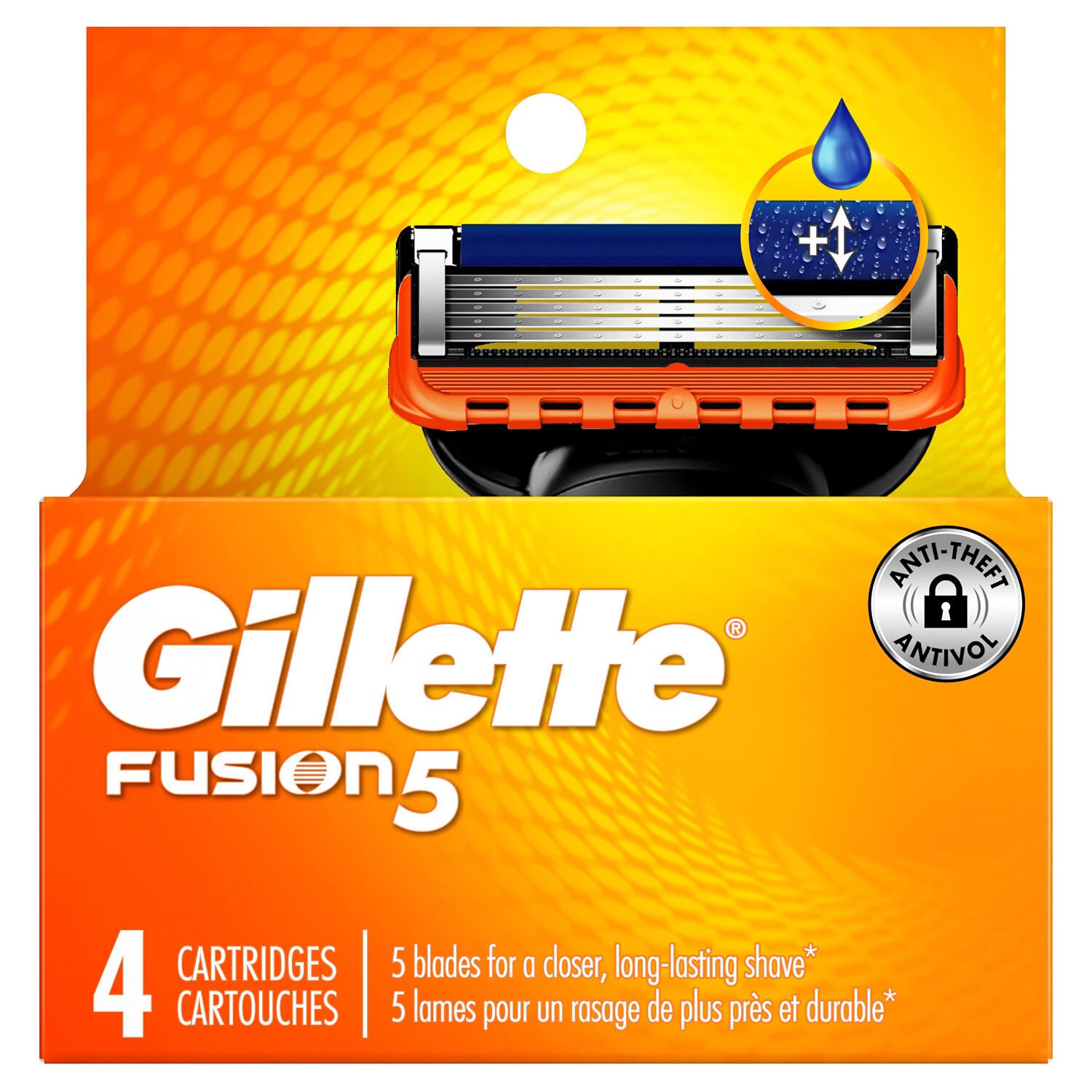 Gillette Fusion5 5-Blade Razor Blades Refills