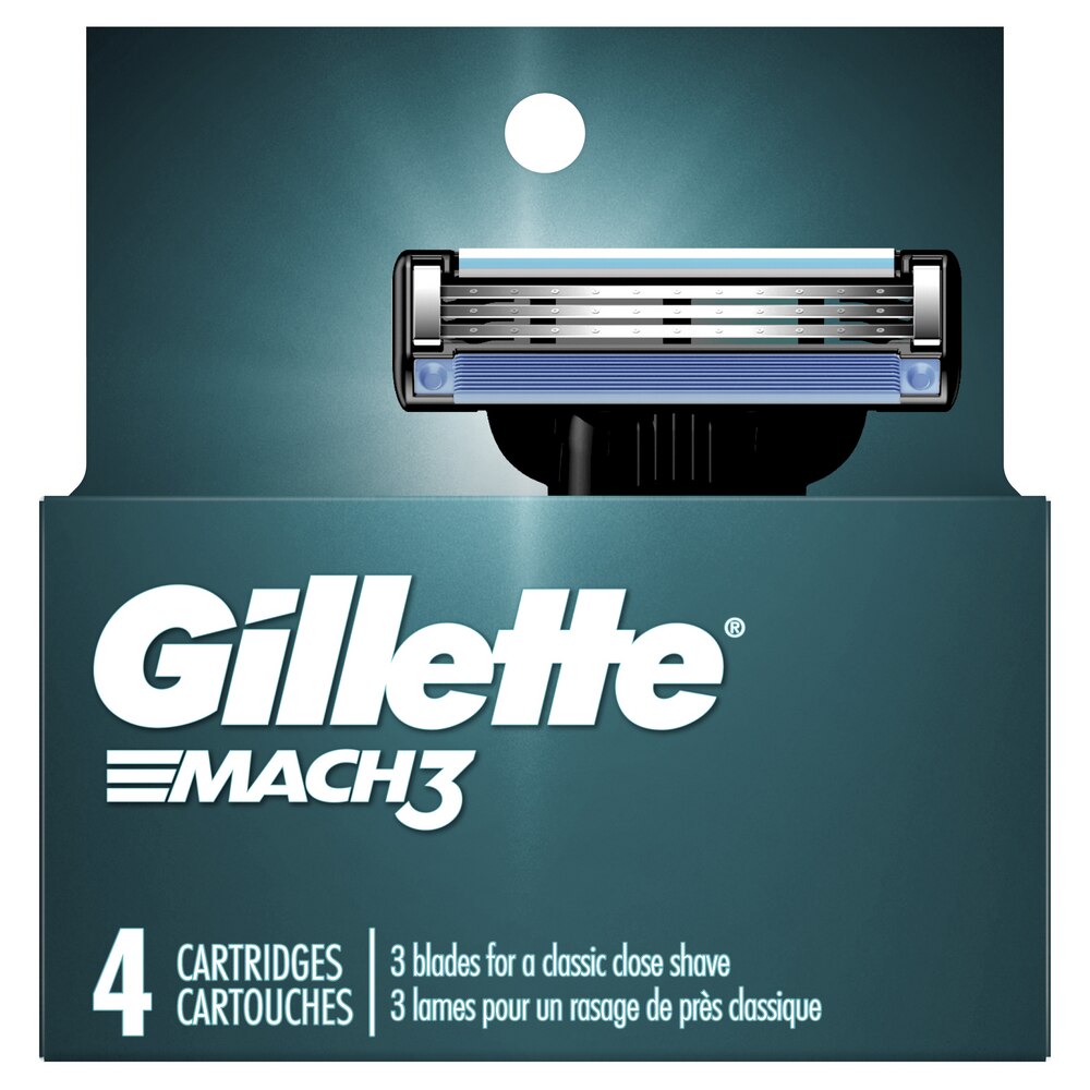 Gillette Mach3 3-Blade Razor Blade Refills