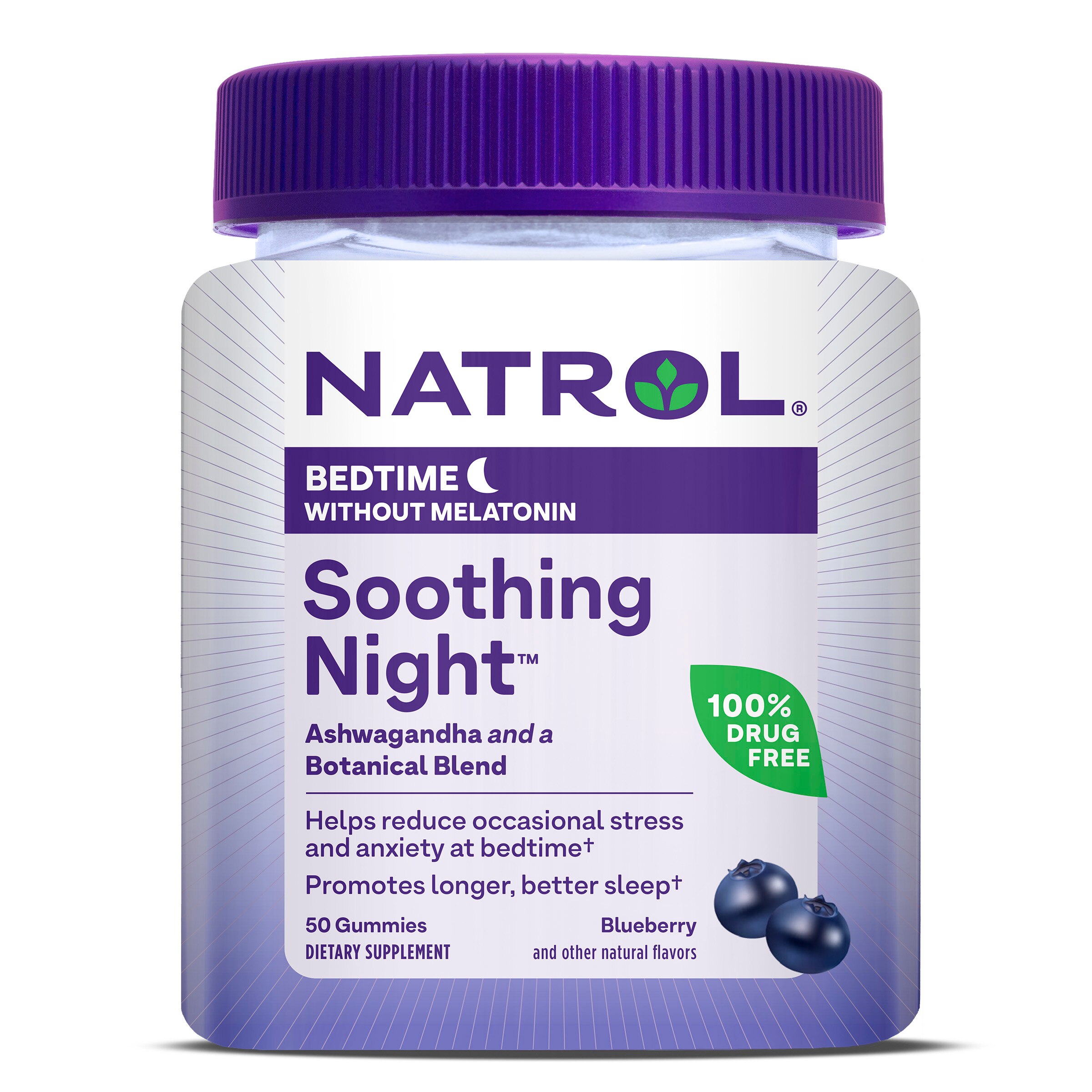 Natrol Melatonin Free Soothing Night, 50 CT