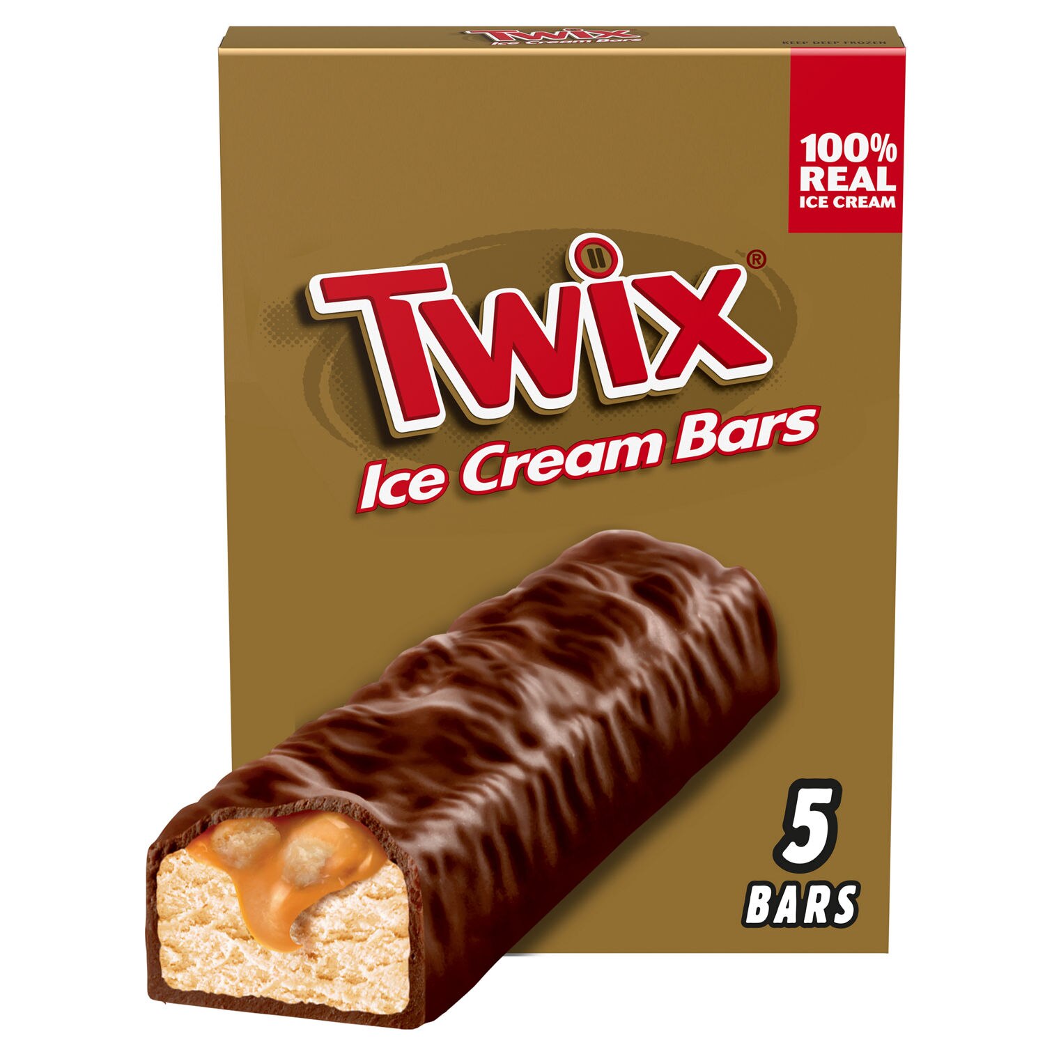 TWIX Ice Cream Bars, 5 ct