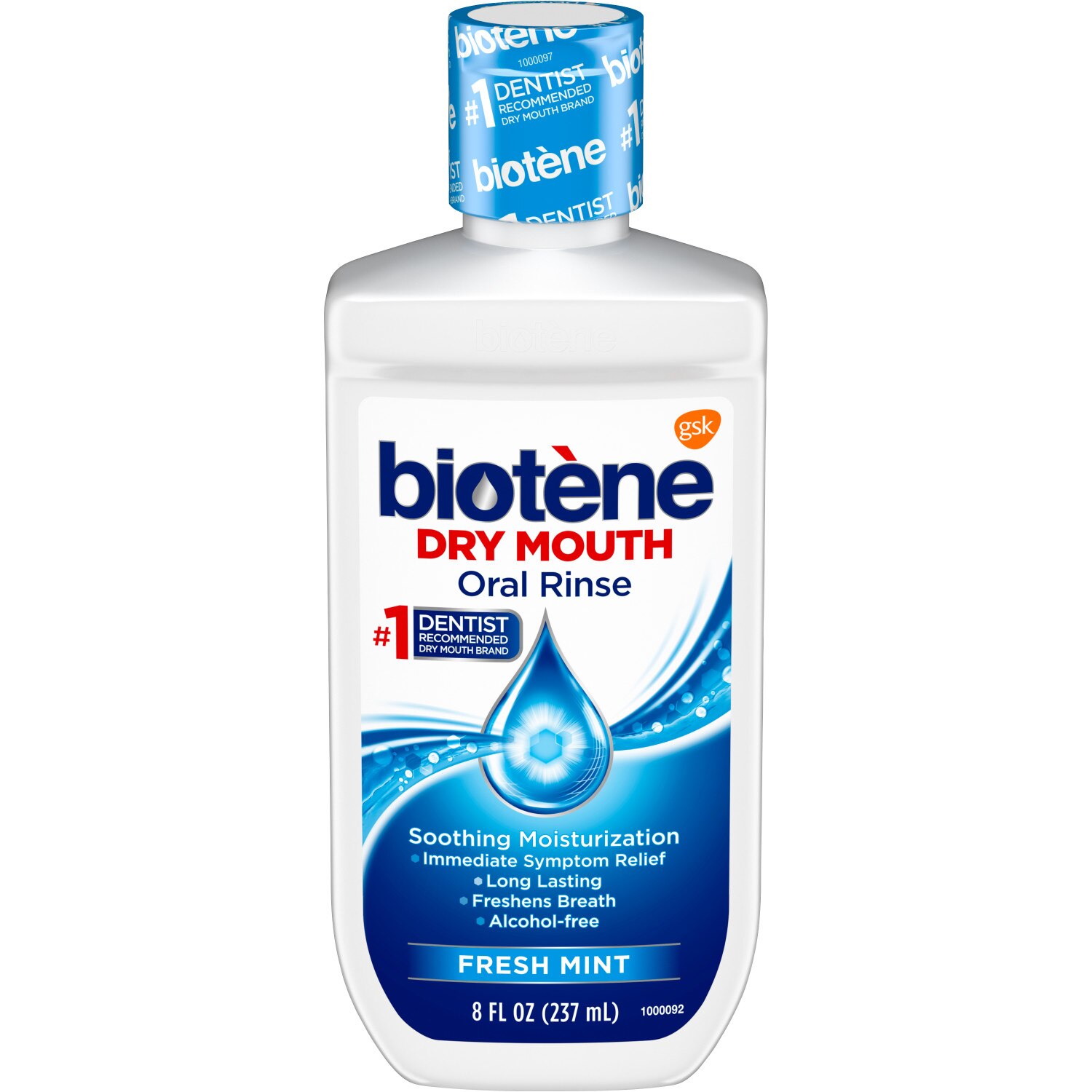 Biotene Oral Rinse Mouthwash for Dry Mouth, Alcohol-Free, Fresh Mint