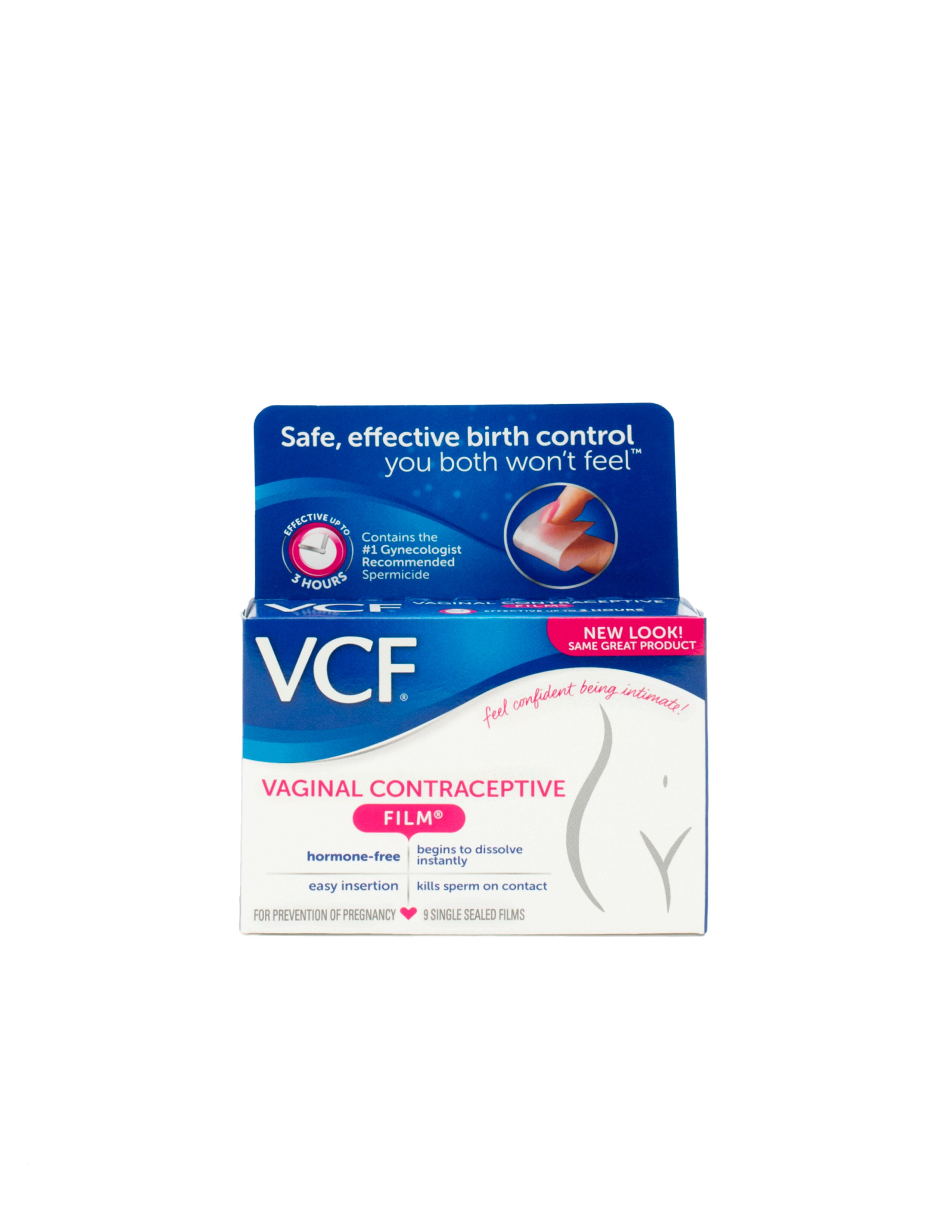 VCF Vaginal Contraceptive Films, 9 CT