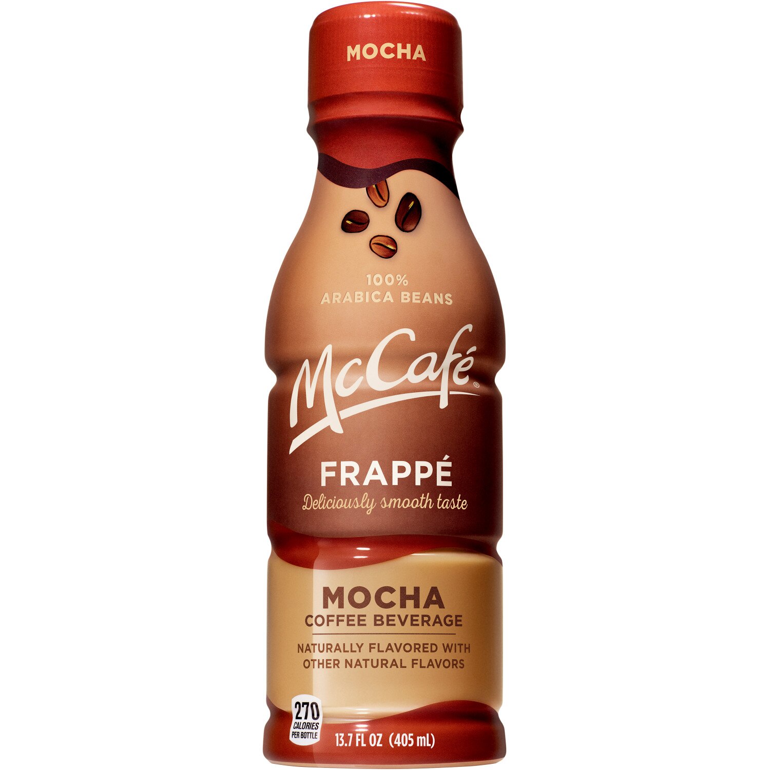 McCafe Frappe Mocha Iced Coffee Drink, 13.7 fl oz