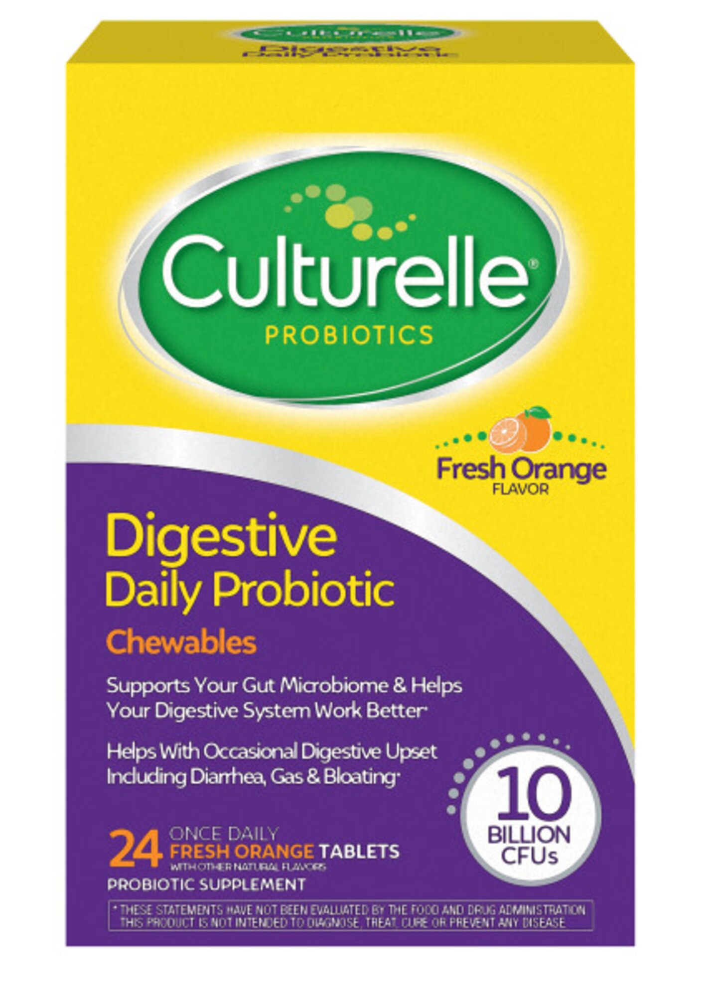 Culturelle Digestive Health Daily Probiotic Chewable Tablets