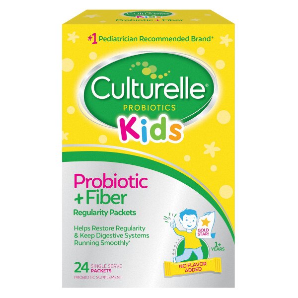 Culturelle Kids Probiotic + Fiber Regularity Packets