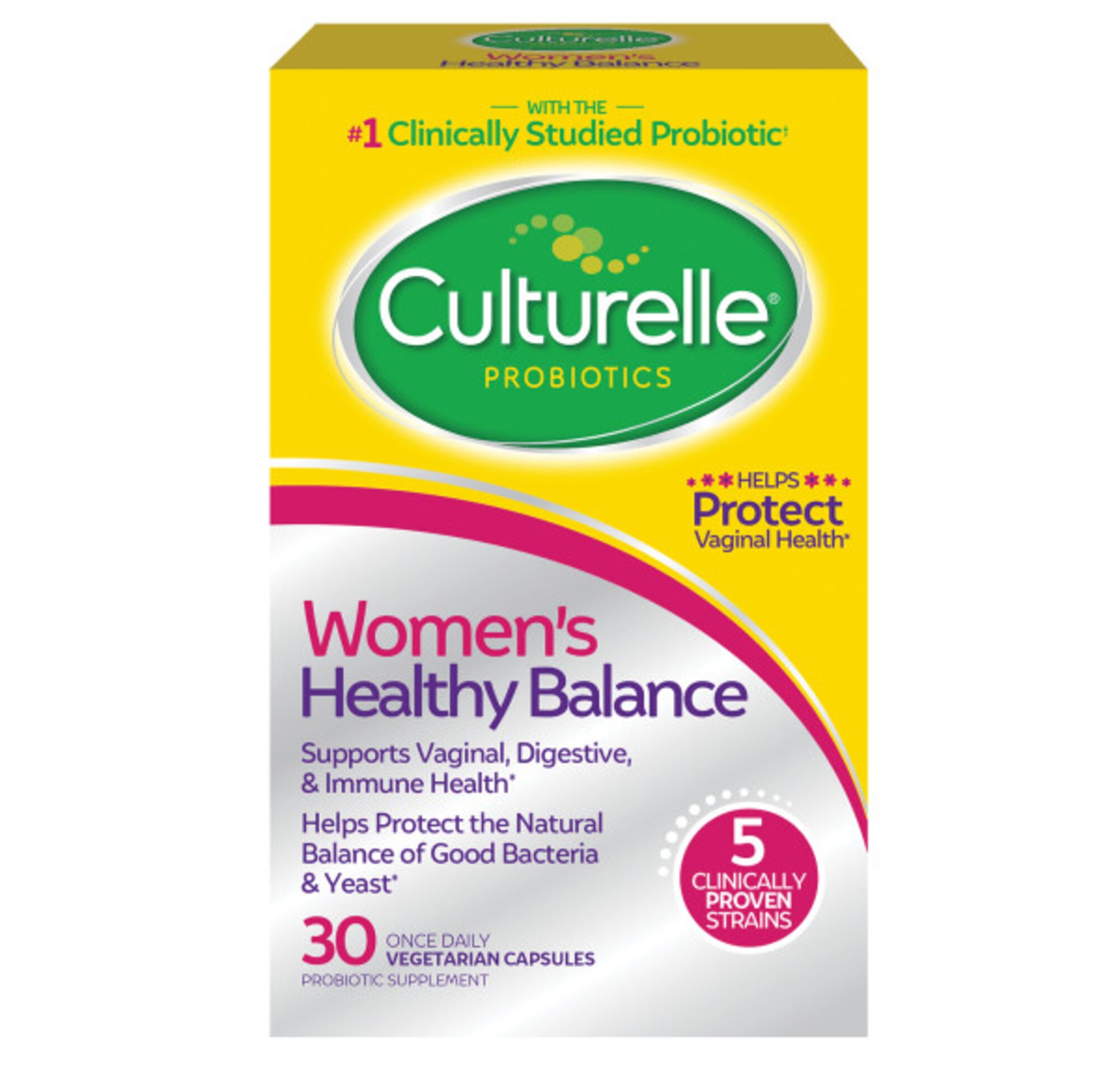 Culturelle Women's Healthy Balance Probiotic Capsules