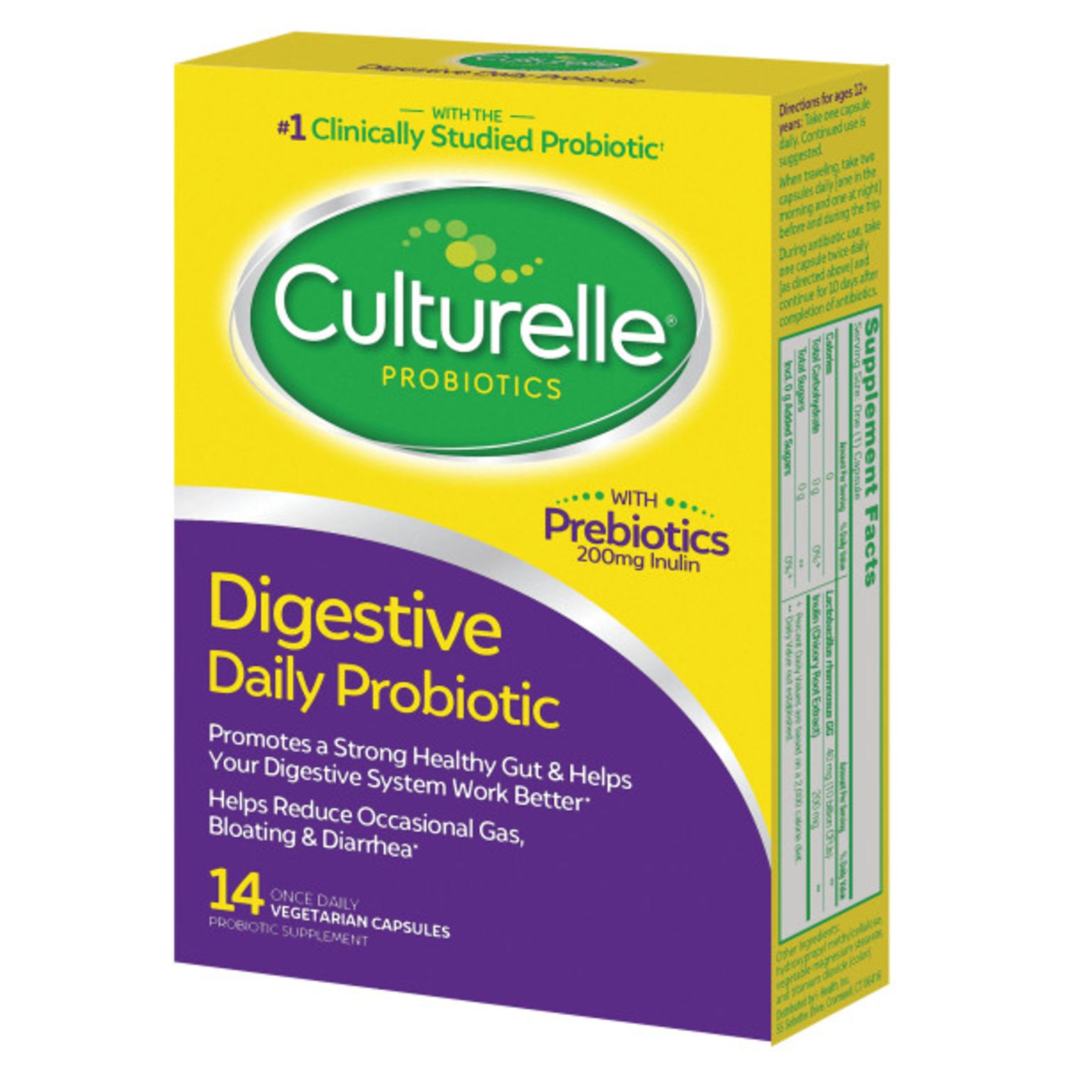 Culturelle Digestive Daily Probiotic Capsules