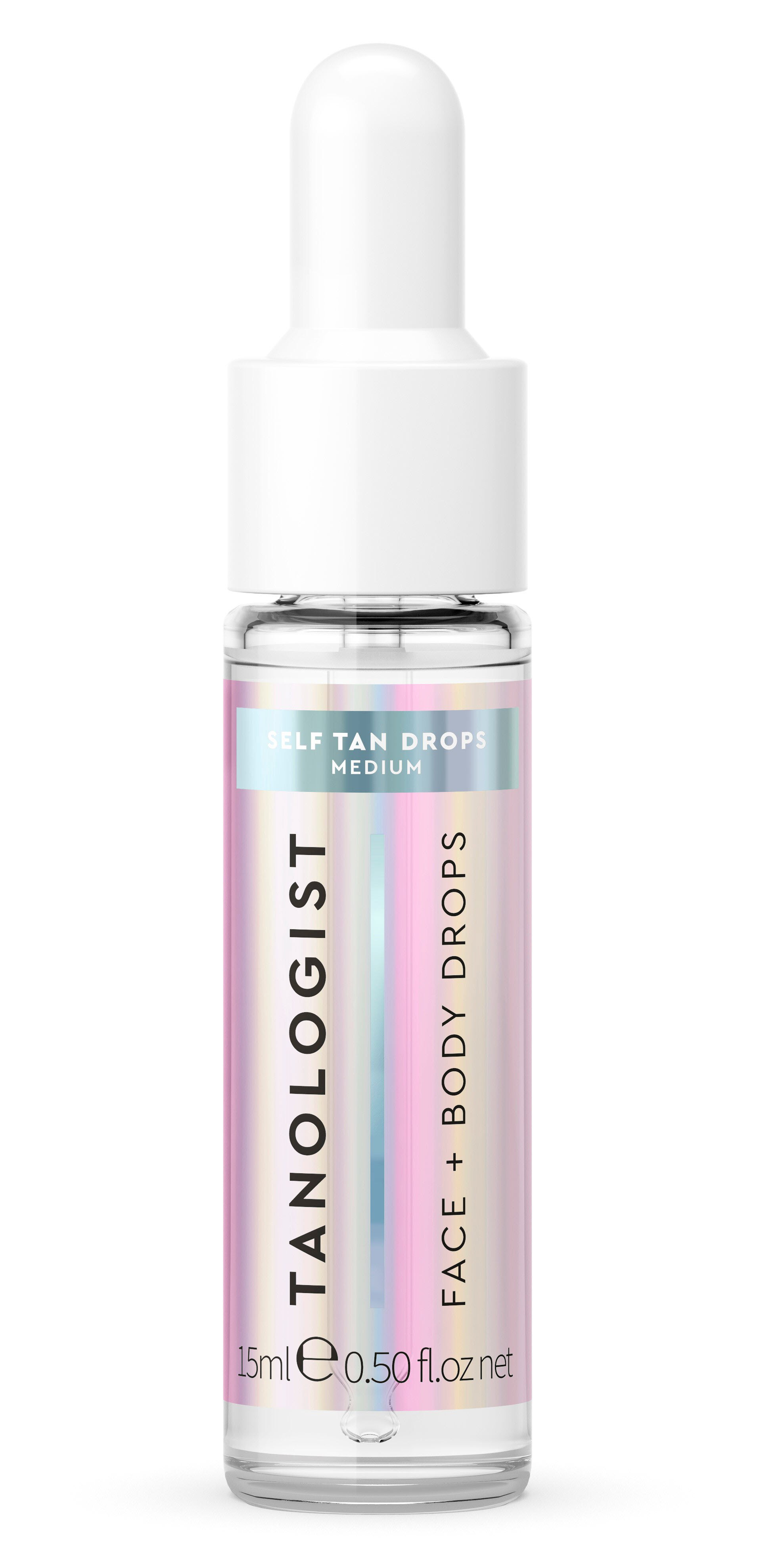 Tanologist Travel Size Self Tan Drops Medium Shade, 0.5 OZ