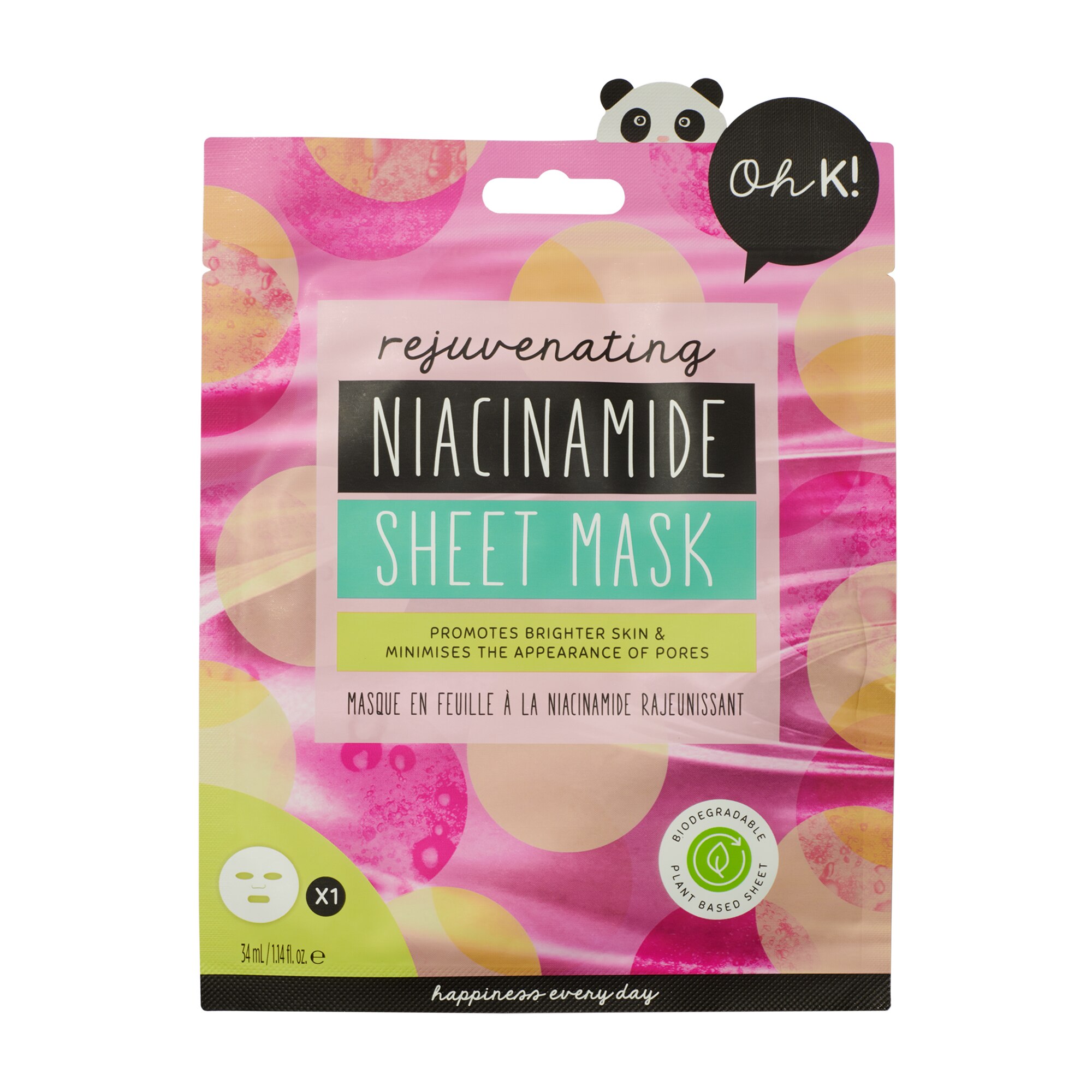 Oh K! Rejuvenating Niacinamide Sheet Mask