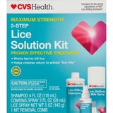 CVS Health Lice Solution Kit, Maximum Strength, thumbnail image 1 of 6