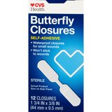 CVS Health Self-Adhesive Butterfly Closures, thumbnail image 1 of 4