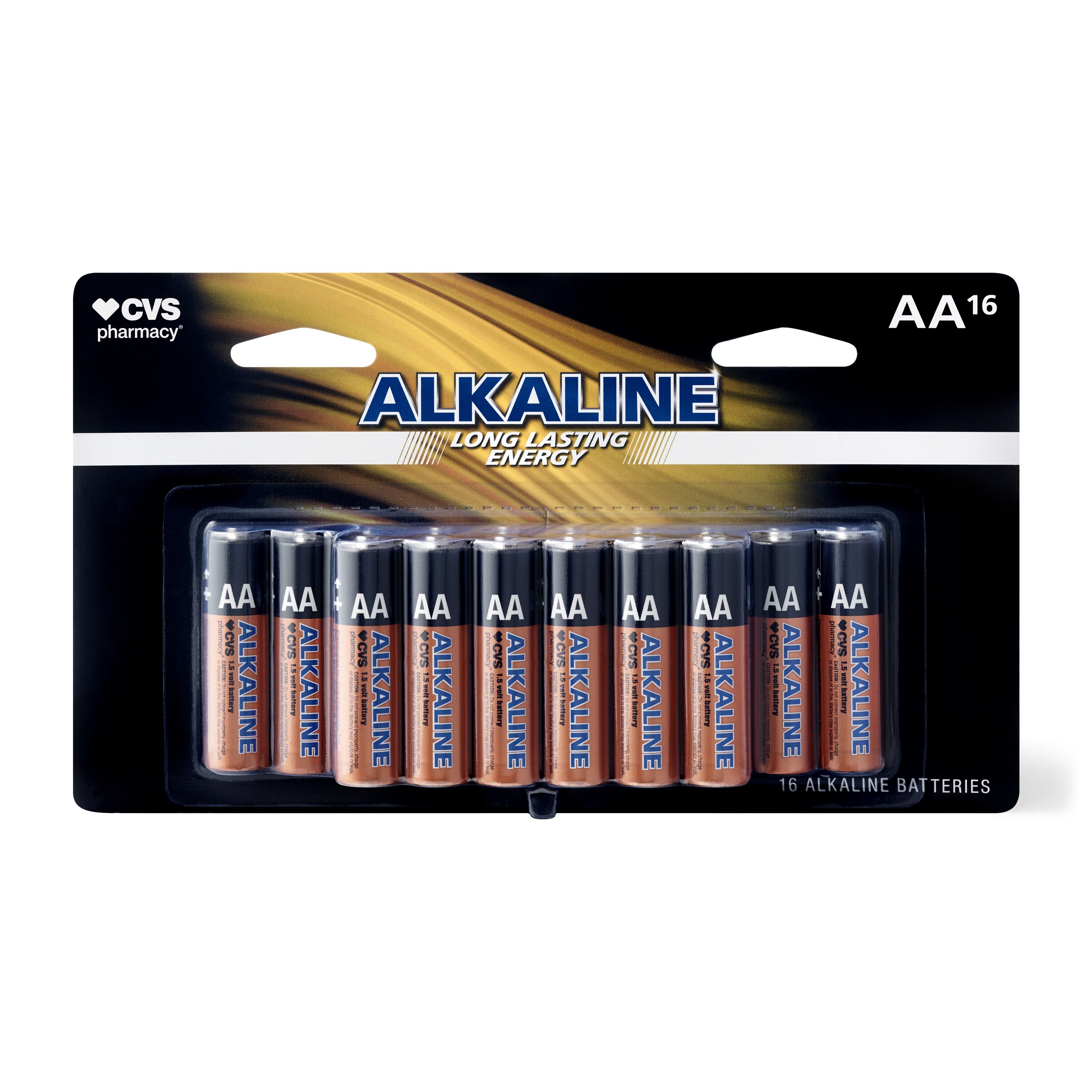 CVS Alkaline Batteries AA, 4 ct