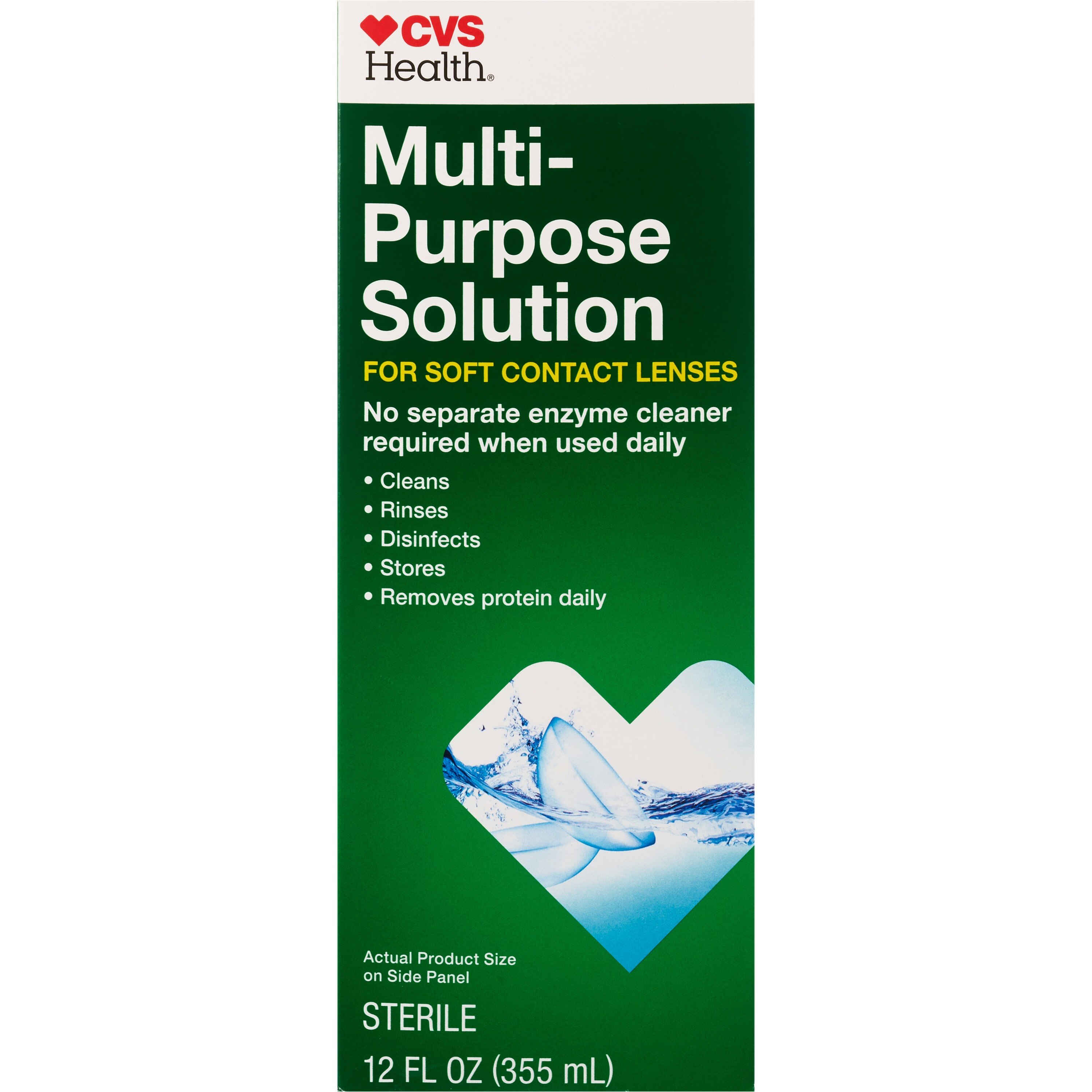 CVS Health No Rub Multi-Purpose Contact Solution