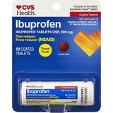 CVS Health Ibuprofen Tablets 200mg Coated, thumbnail image 1 of 4