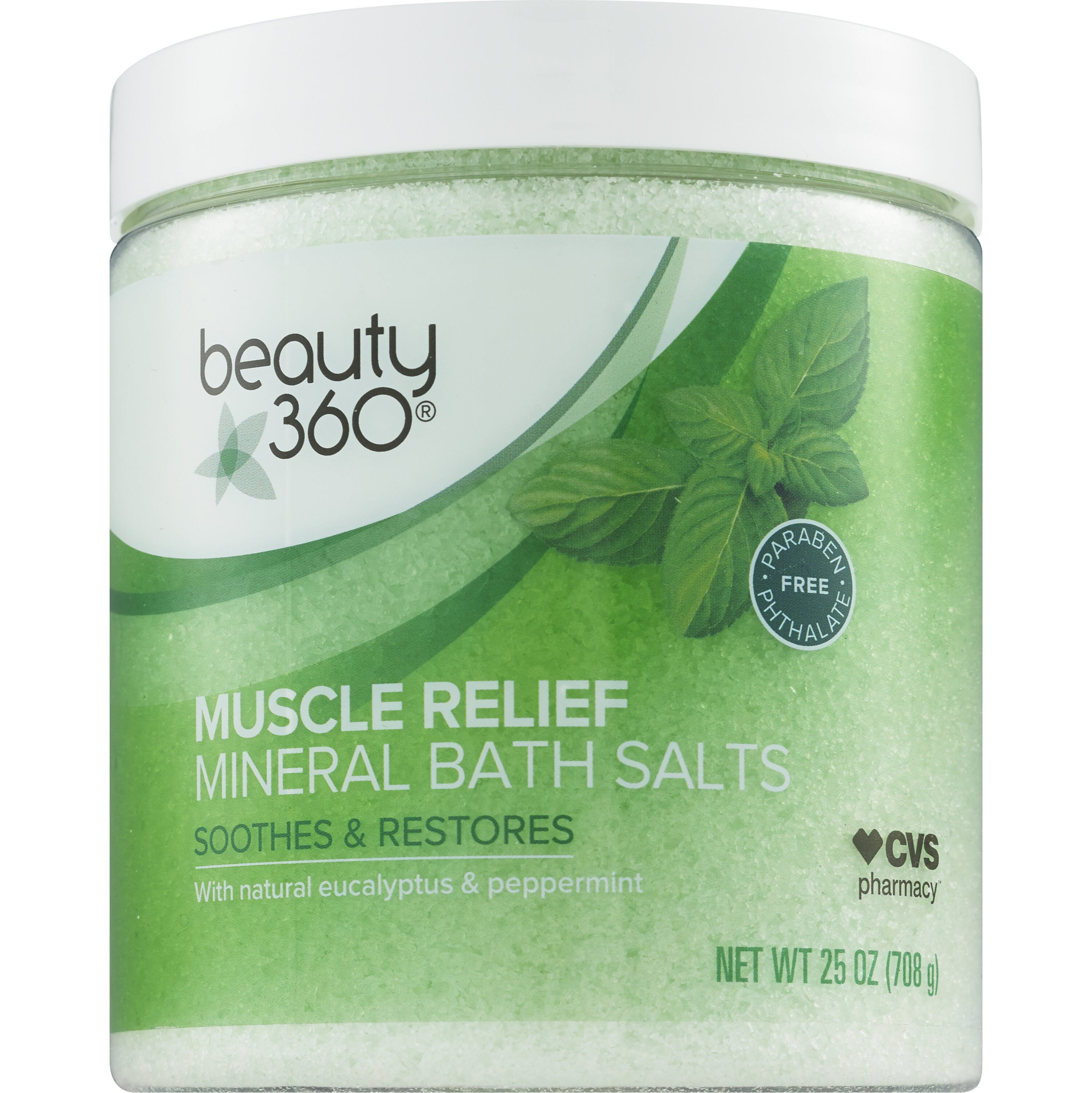 CVS Health Muscle Relief Mineral Bath Salts, 24.99 OZ