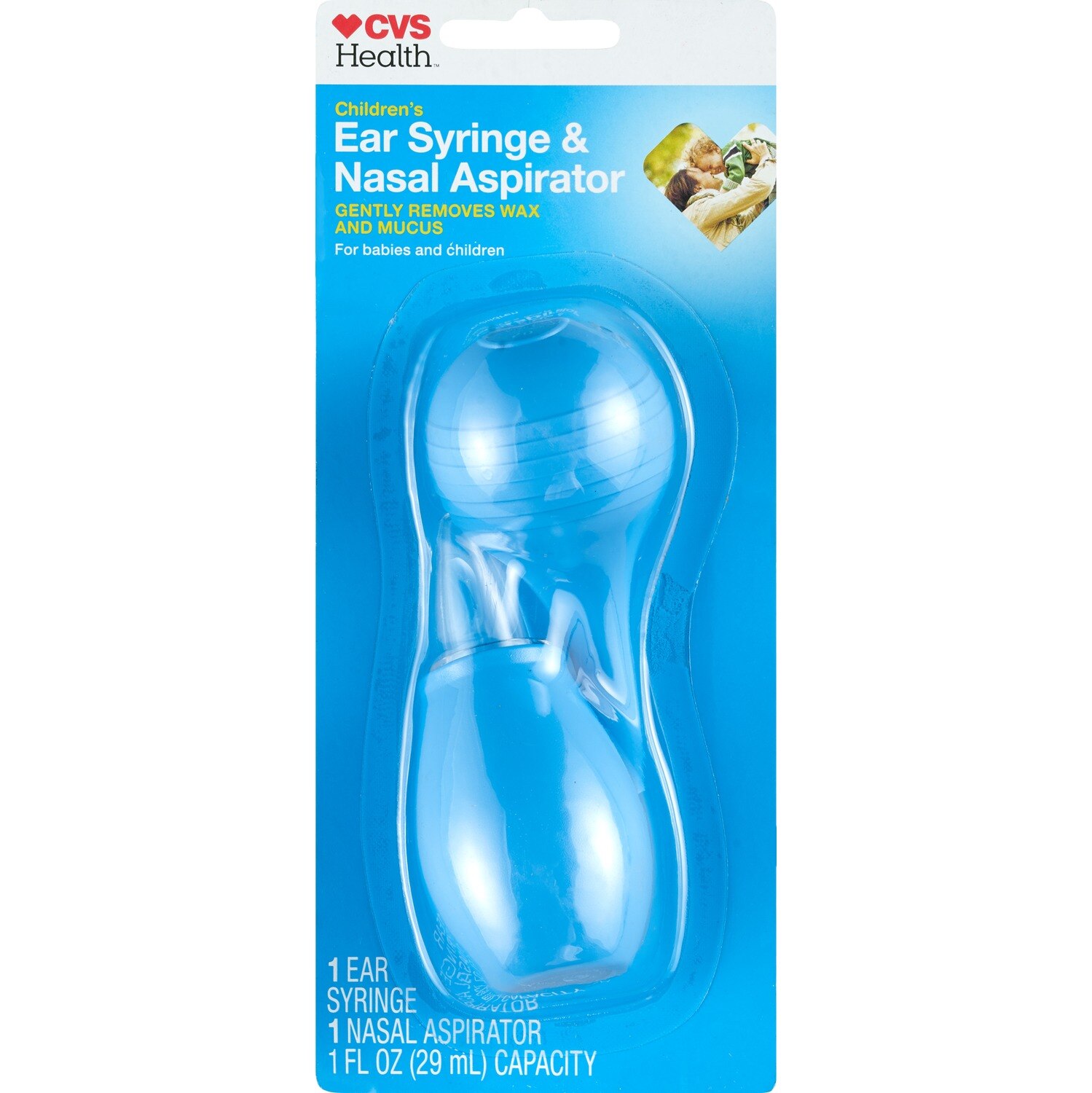 CVS Health Ear Syringe and Nasal Aspirator