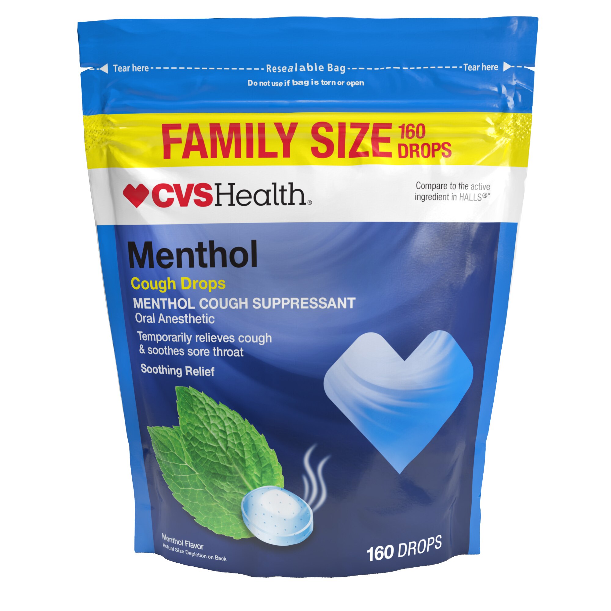 CVS Health Menthol Cough Drops