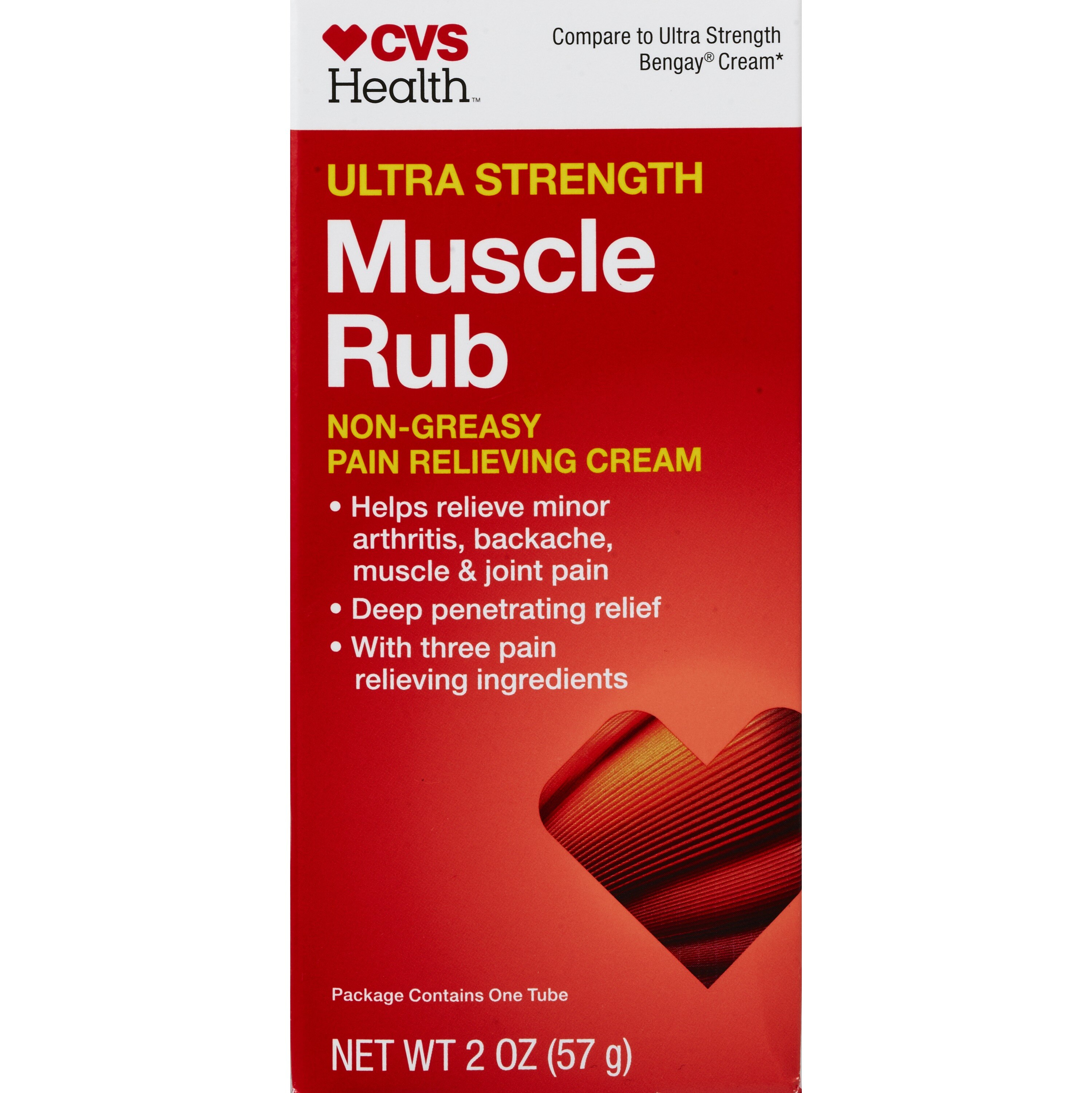 CVS Health Ultra Strength Muscle Rub Cream