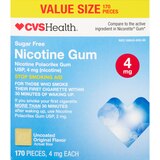 CVS Health Sugar Free Nicotine Gum, Original, thumbnail image 1 of 6