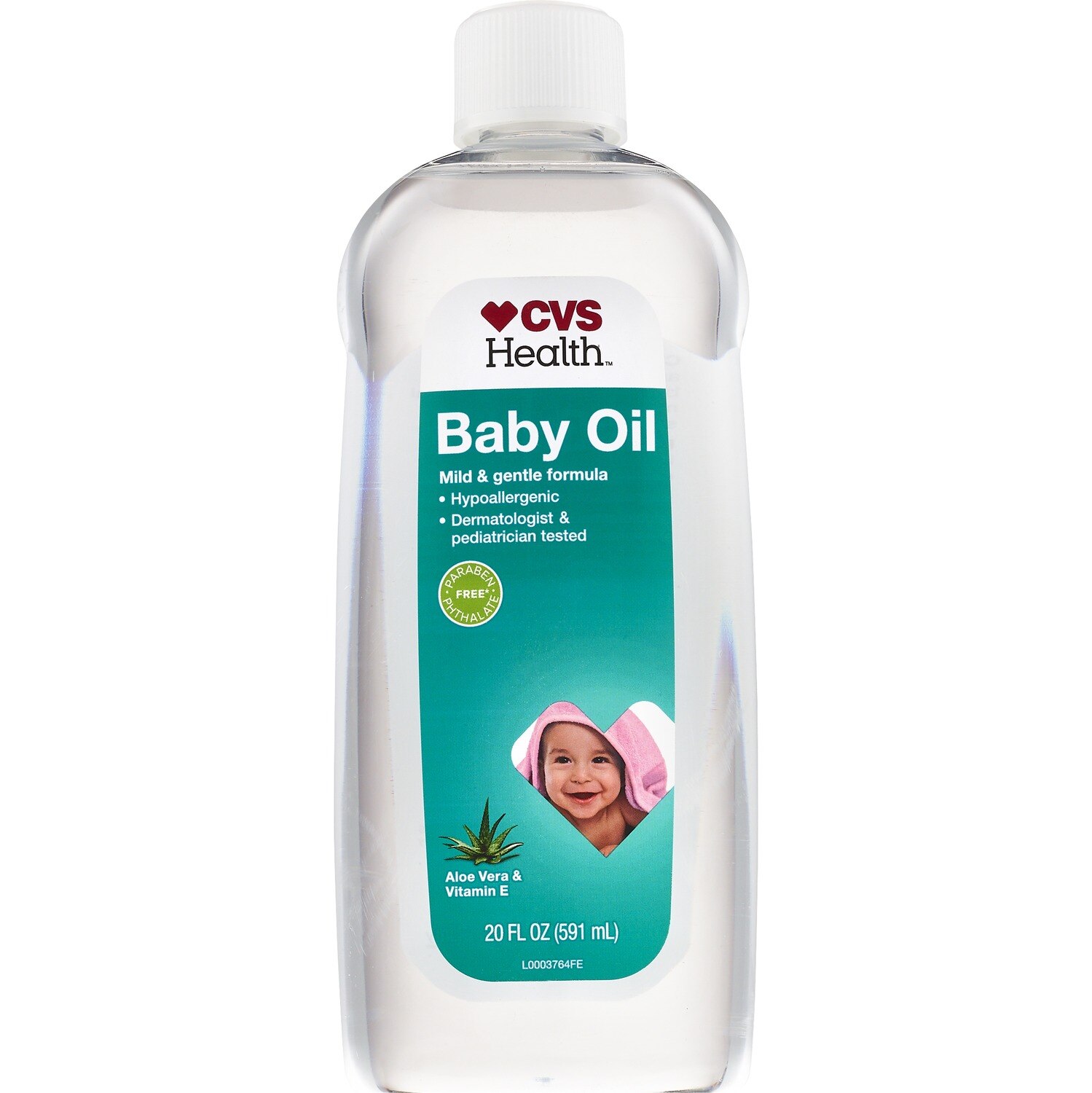 CVS Health Baby Oil With Aloe Vera And Vitamin E