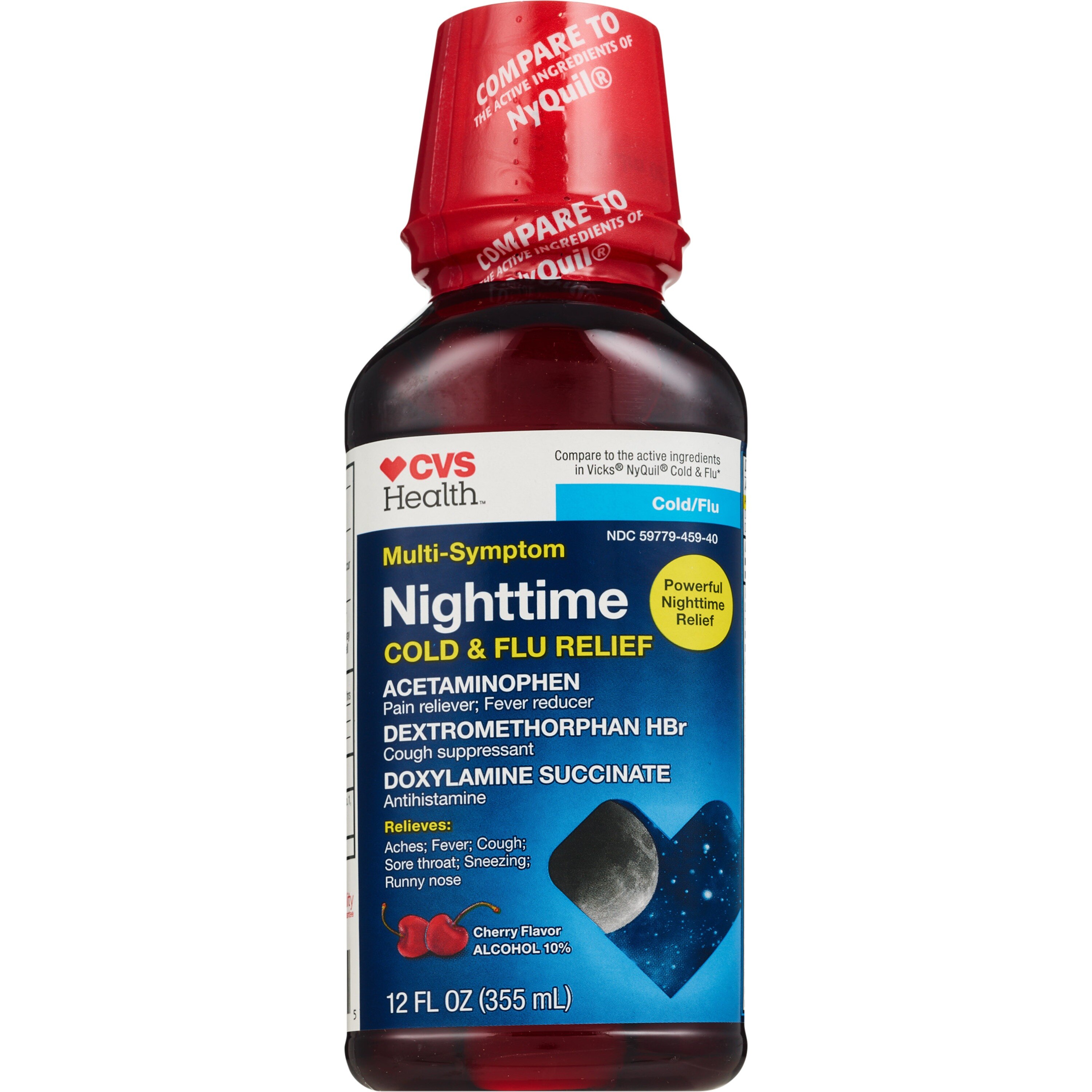 CVS Health Multi-Symptom Nighttime Cold & Flu Relief