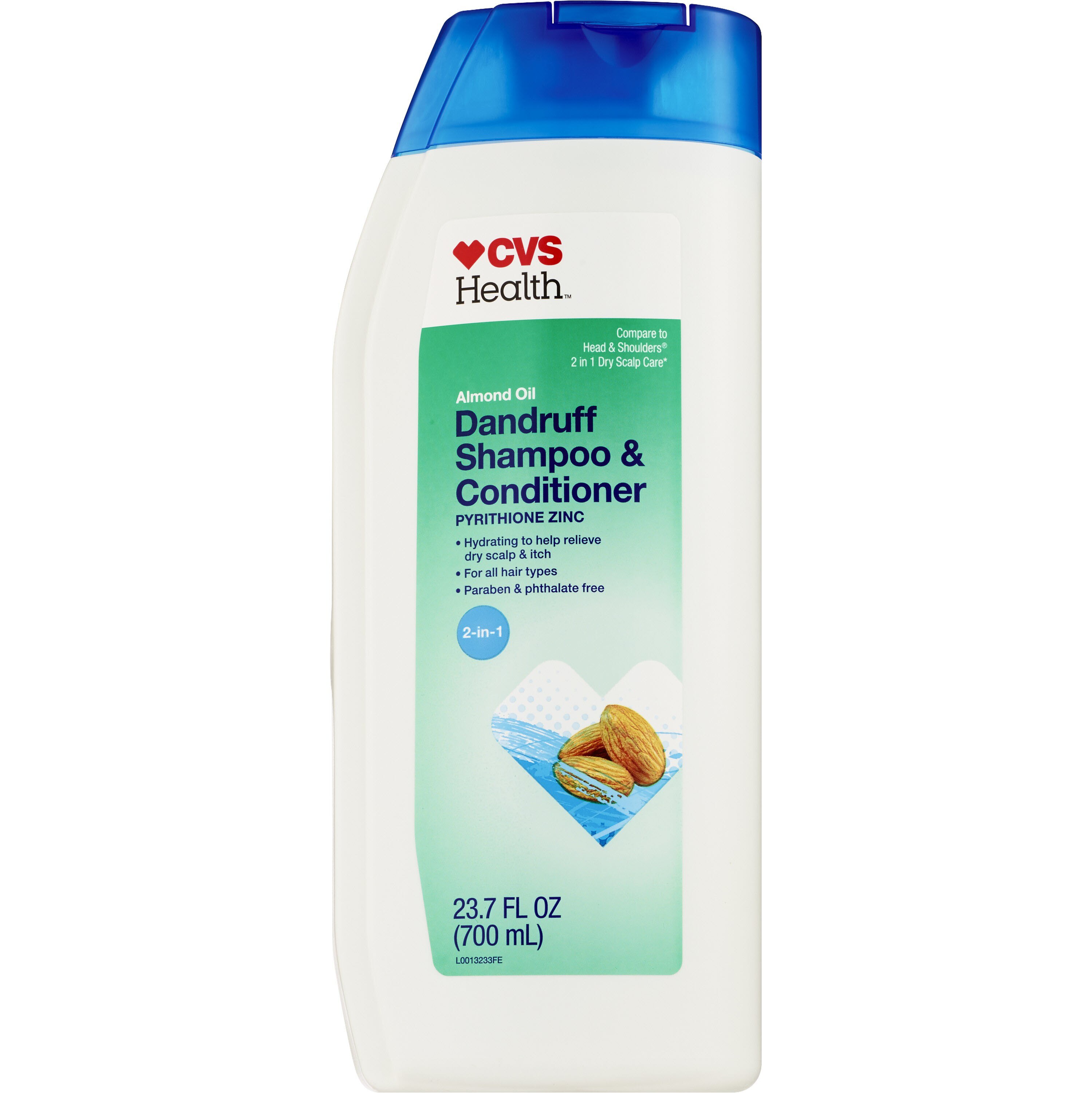 CVS Health Dandruff 2-in-1 Shampoo & Conditioner, Dry Scalp, 23.7 OZ