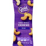 Gold Emblem Fancy Whole Cashews 1.5 oz, thumbnail image 1 of 3