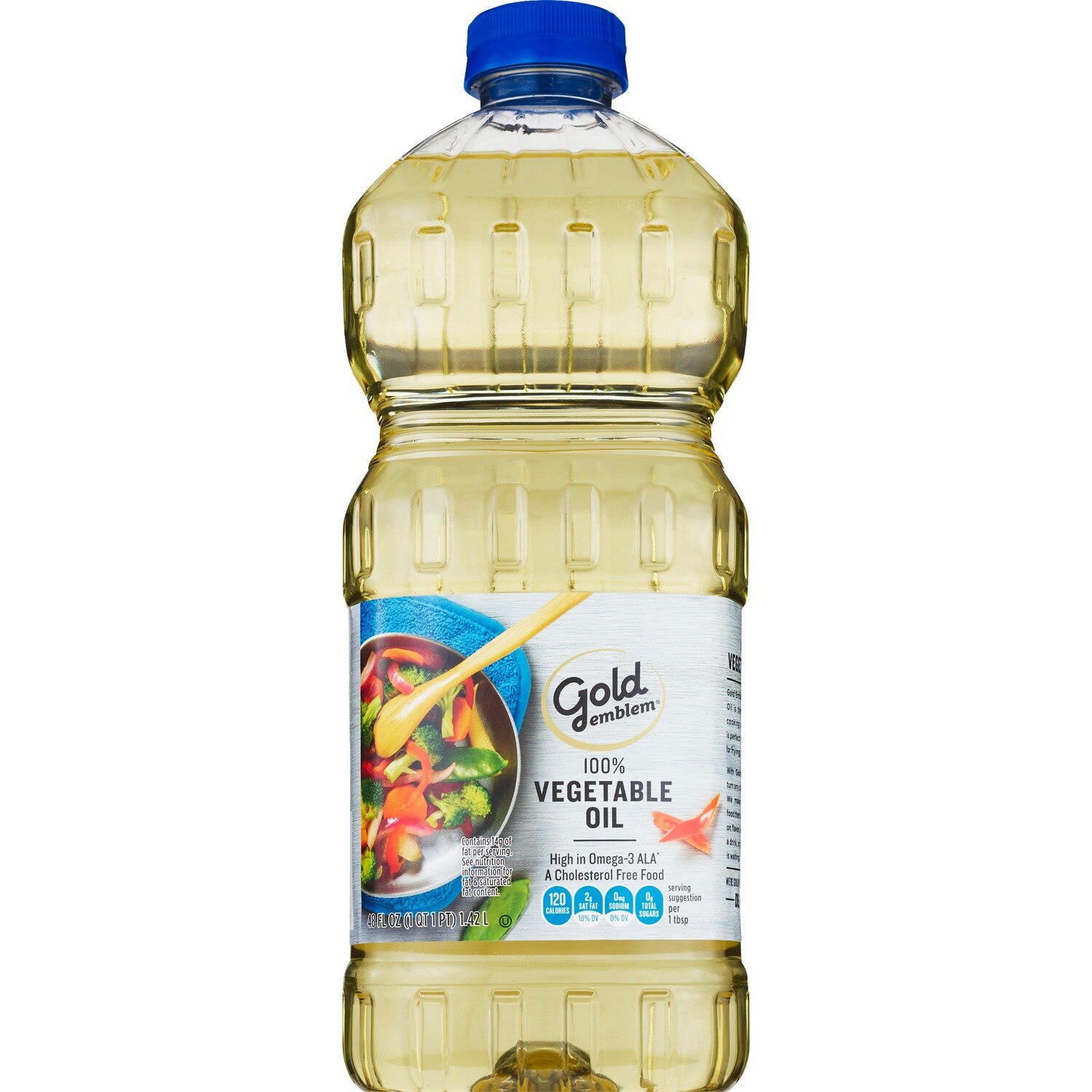 Gold Emblem Vegetable Oil, 48 oz