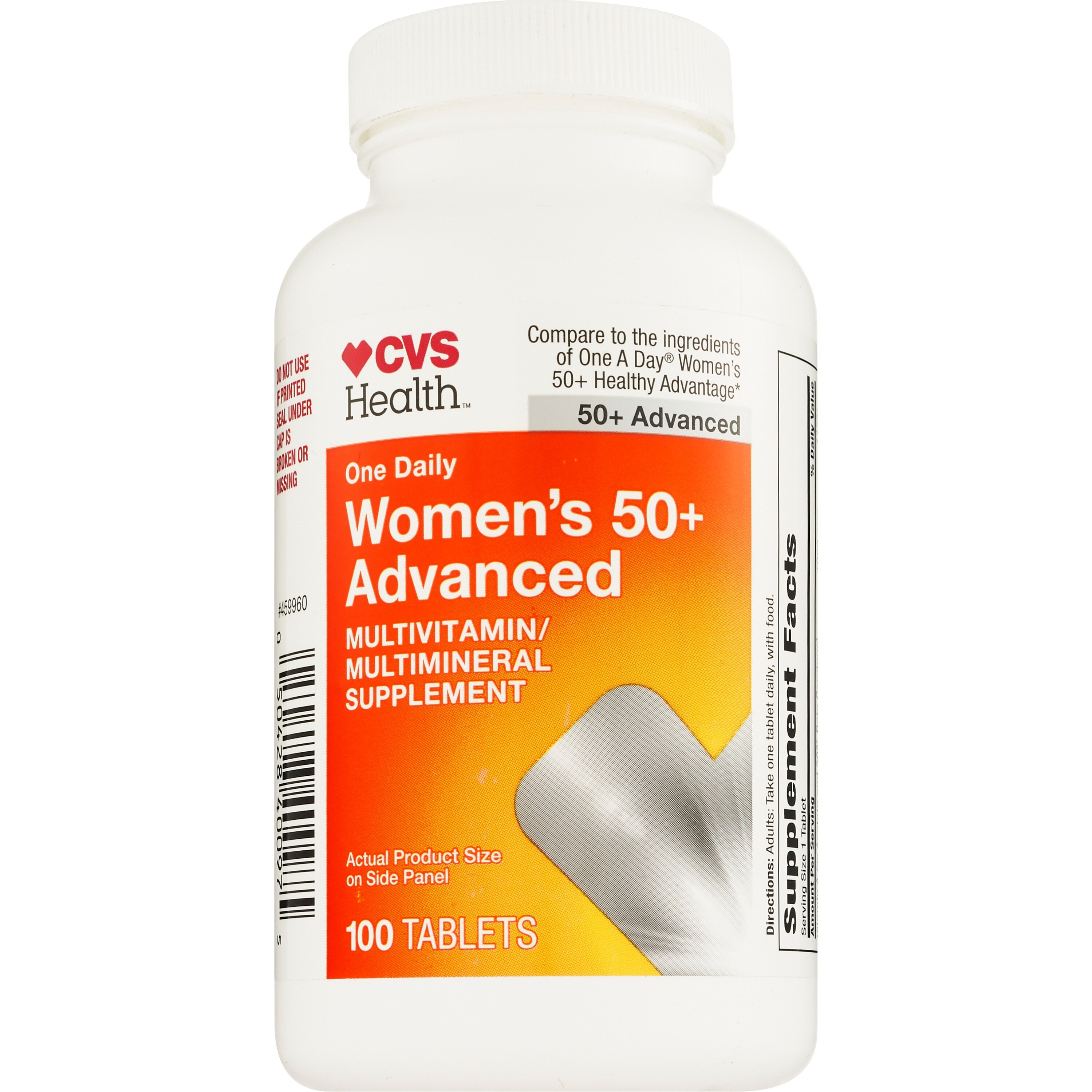 CVS Health Women's 50+ Advanced Multivitamin Tablets