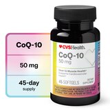 CVS Health CoQ-10 Softgels, 45 CT, thumbnail image 1 of 10