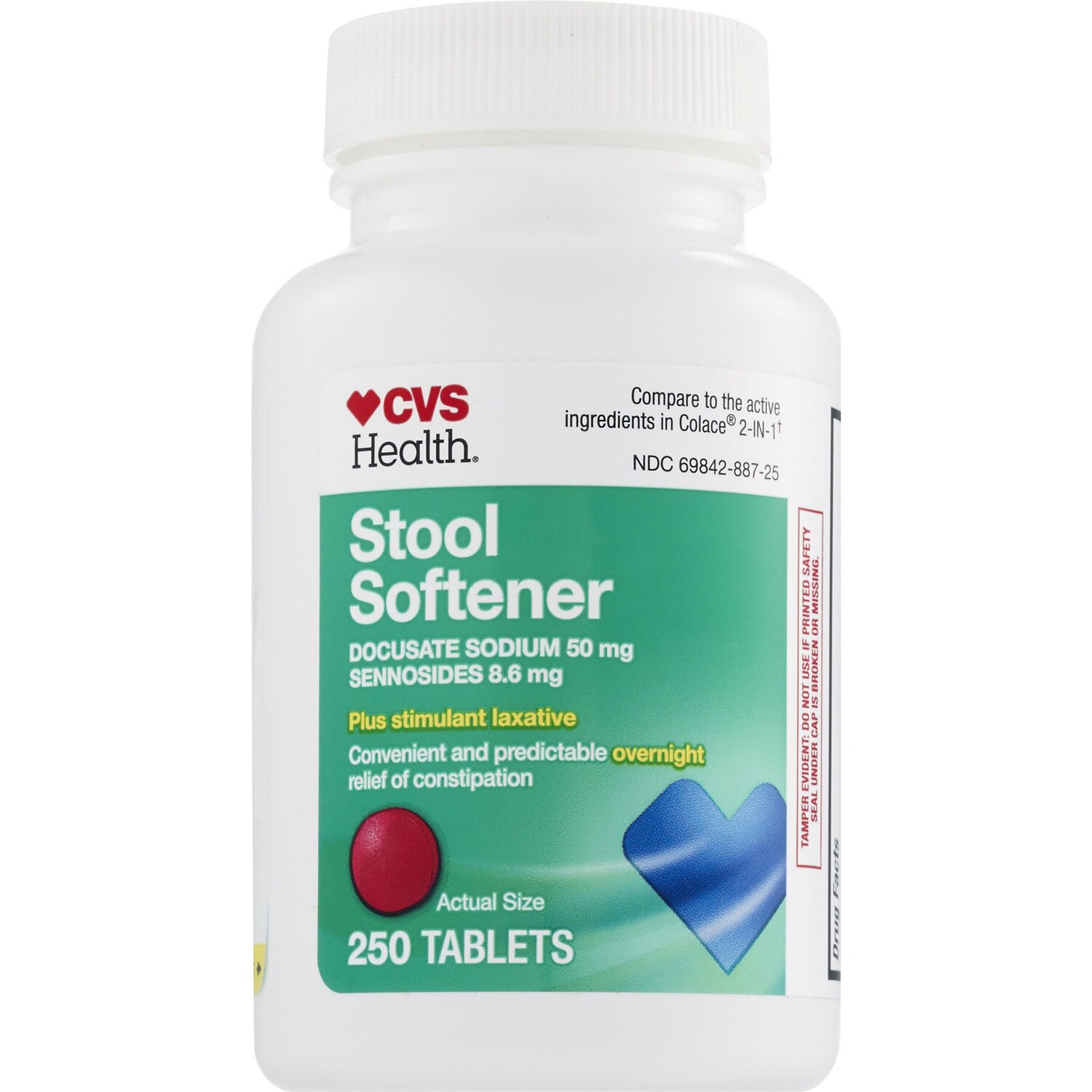 CVS Health Stool Softener Plus Stimulant Laxative Tablets