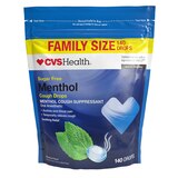 CVS Health Sugar Free Menthol Cough Drops, 140 CT, thumbnail image 1 of 3