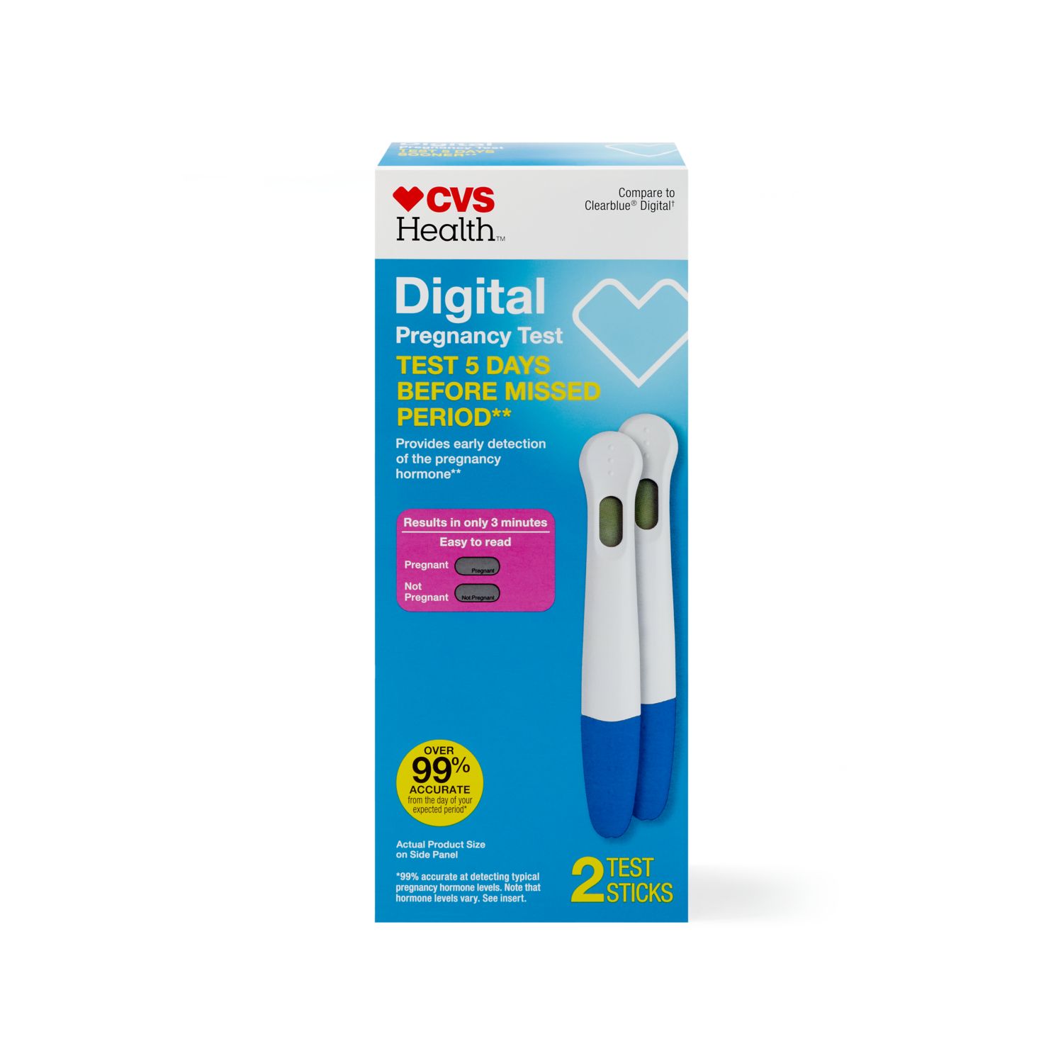 CVS Health Digital Pregnancy Test