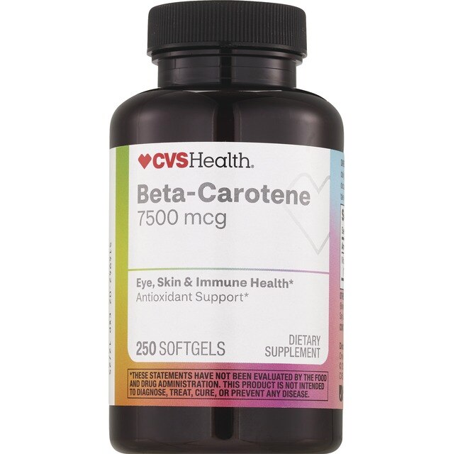 CVS Beta-Carotene Softgels, 250 CT
