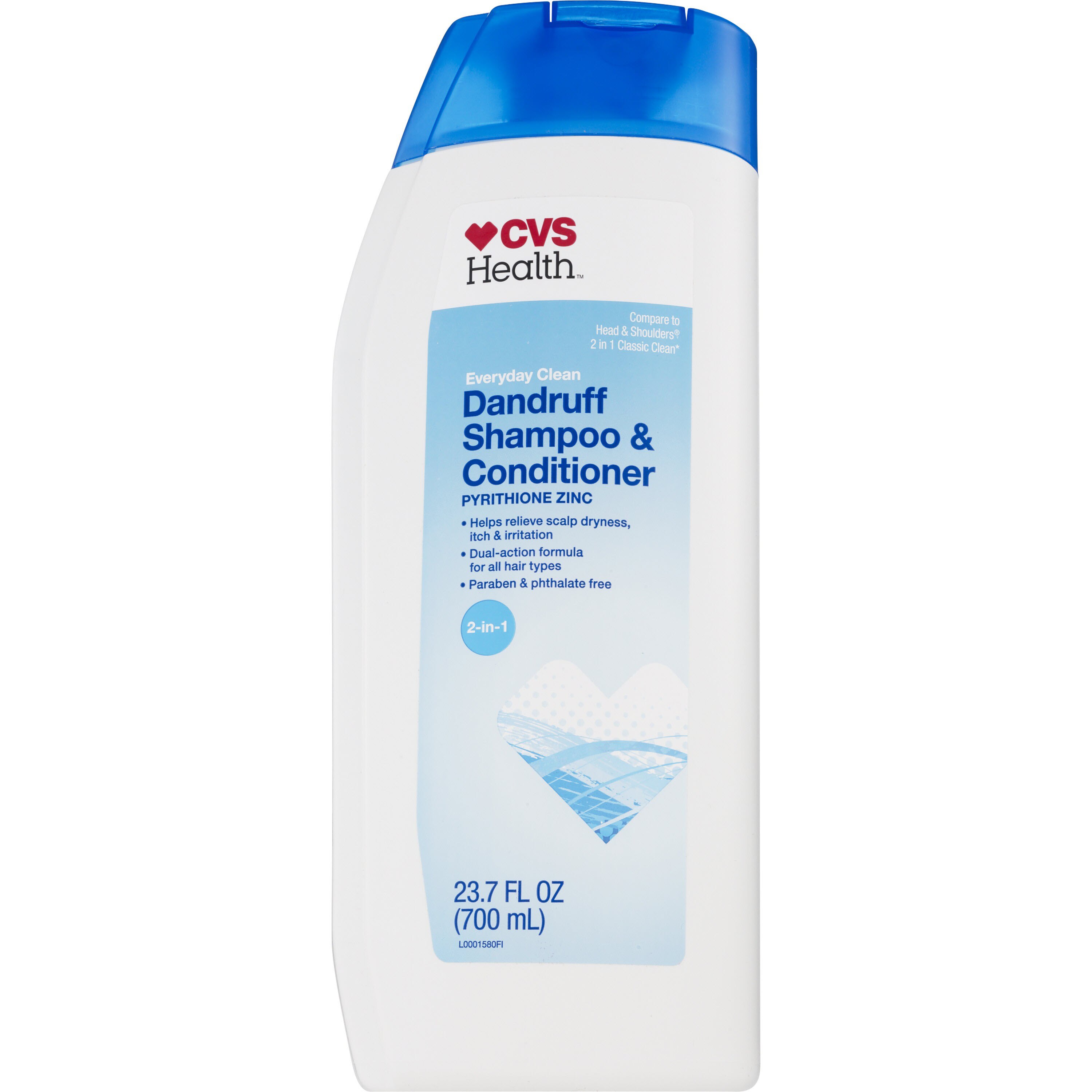 CVS Health Dandruff 2-in-1 Shampoo & Conditioner, Original, 23.7 OZ