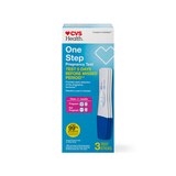 CVS Health One Step Pregnancy Tests, 3 PK, thumbnail image 1 of 5